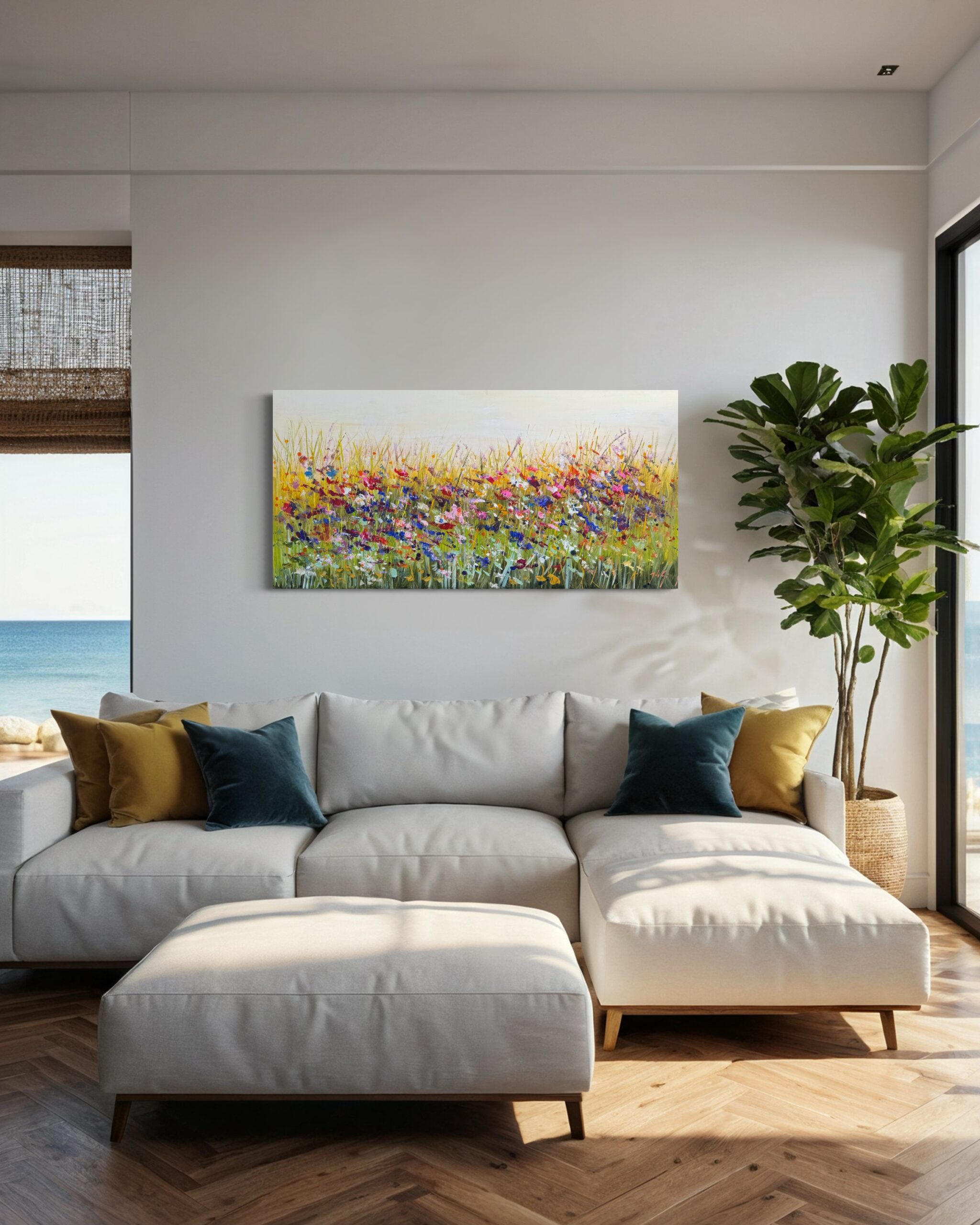 Bloemen Schilderij XV