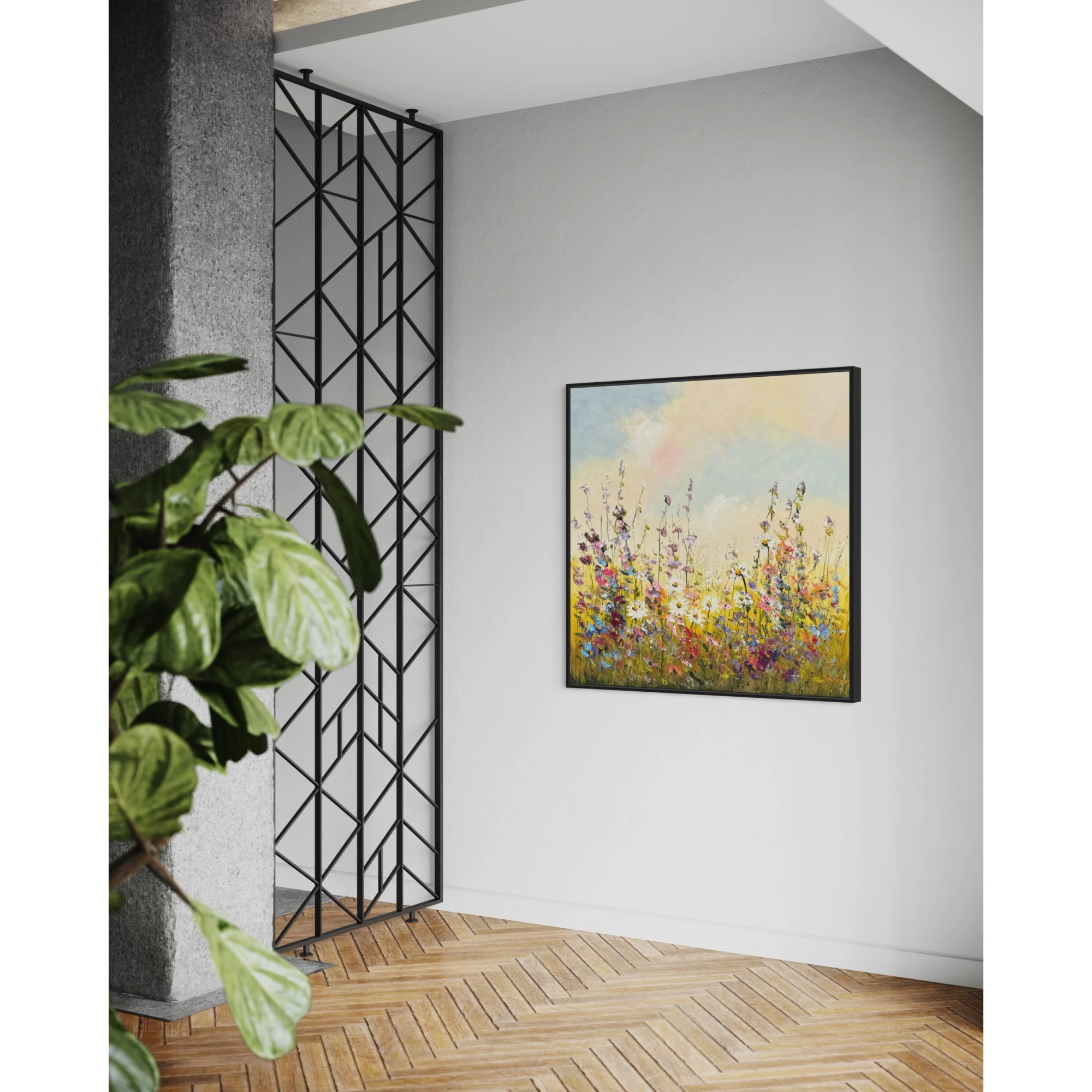 Bloemen Schilderij VII