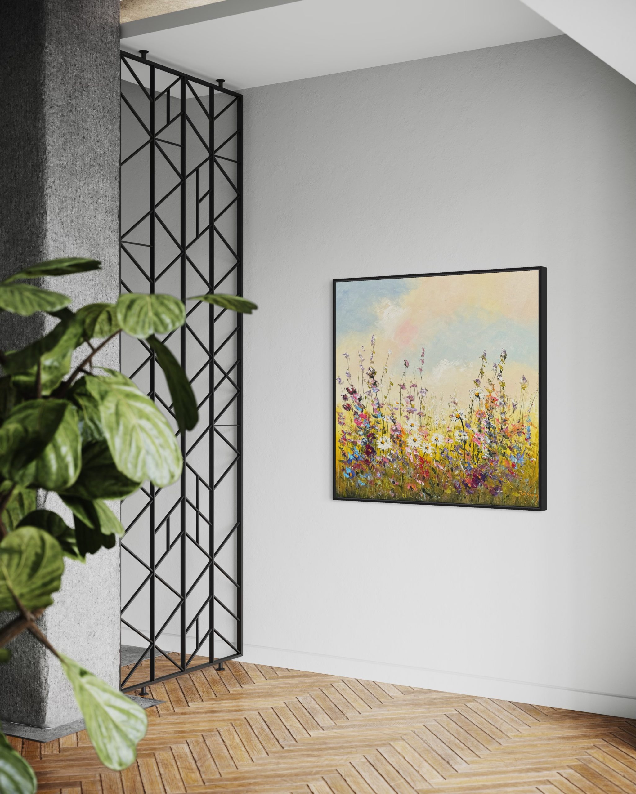 Bloemen Schilderij VII