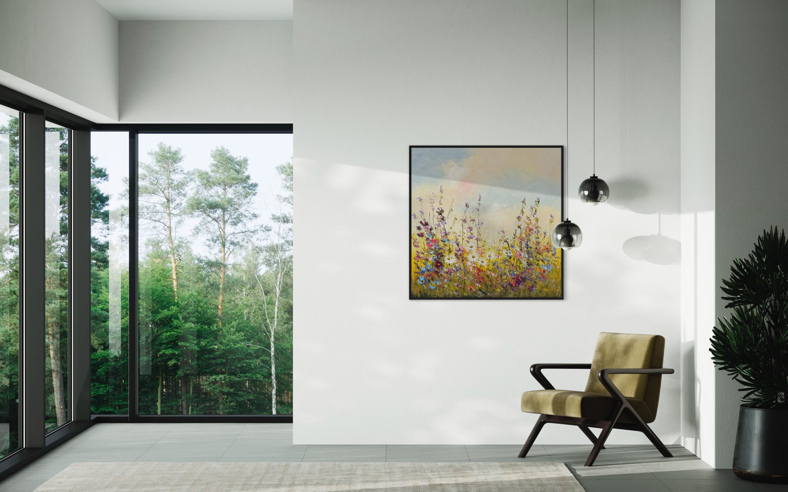 Bloemen Schilderij VII