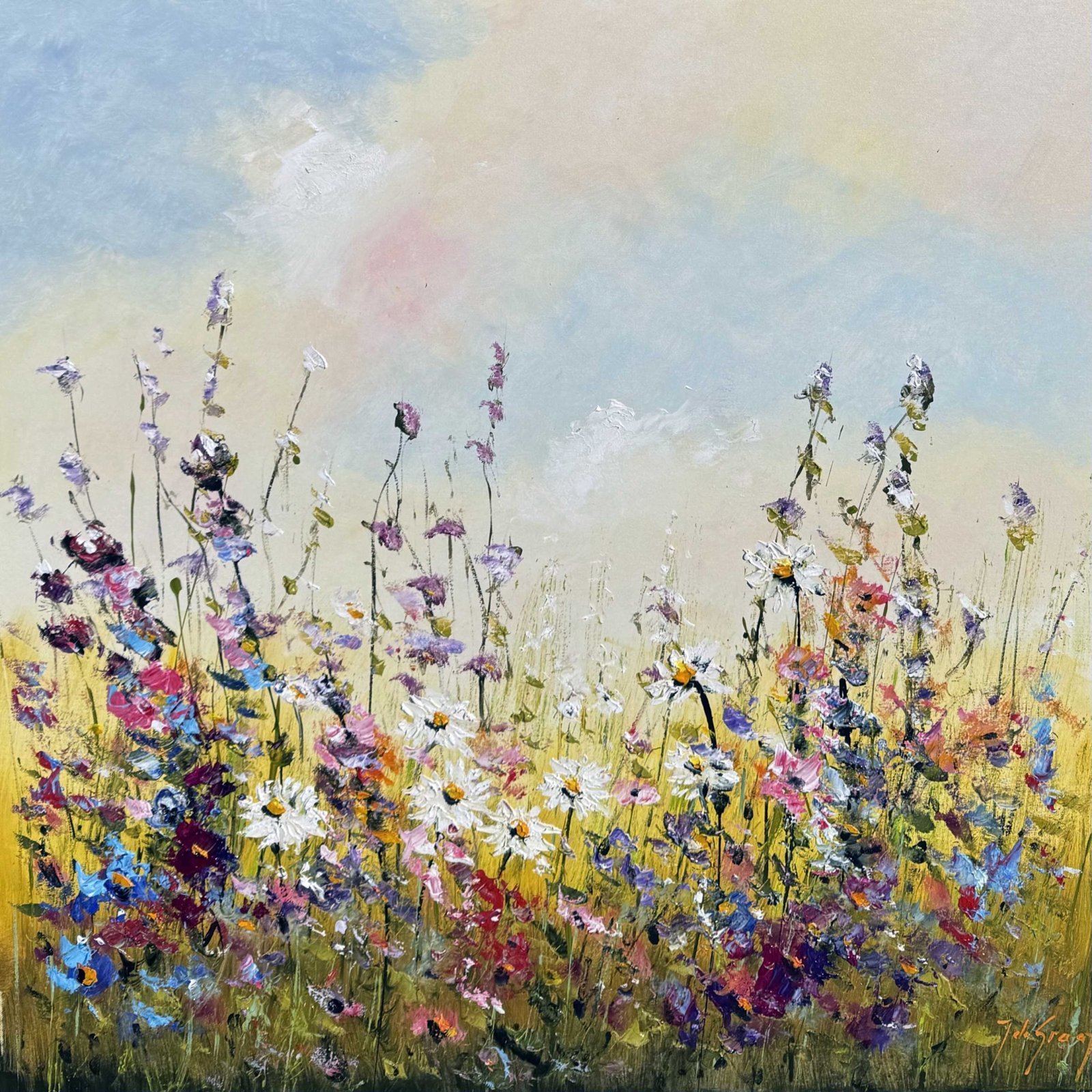 Bloemen Schilderij VII