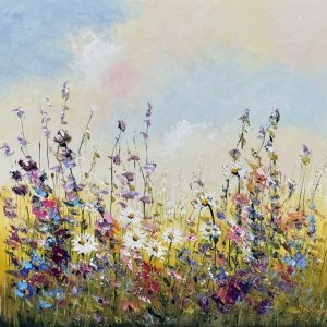 Bloemen Schilderij VII