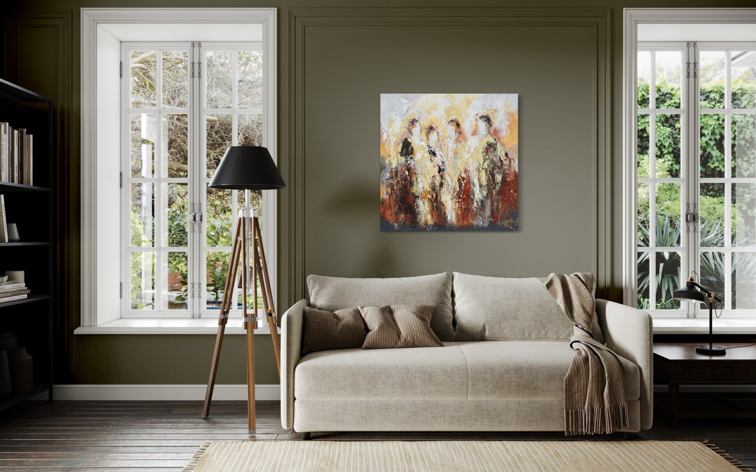 Vrouwen Schilderij XIX