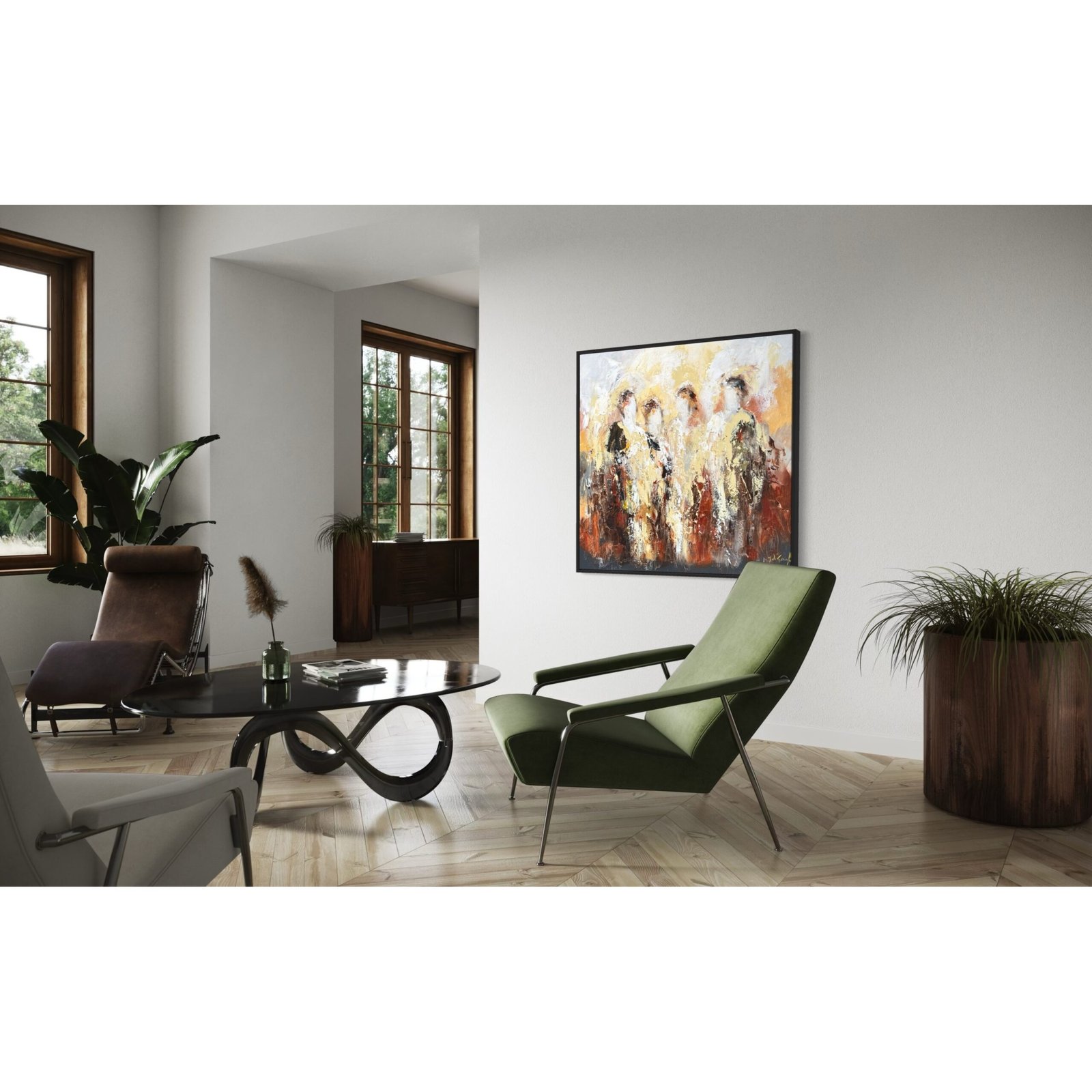 Vrouwen Schilderij XIX