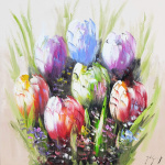 Bloemen Schilderij XVII
