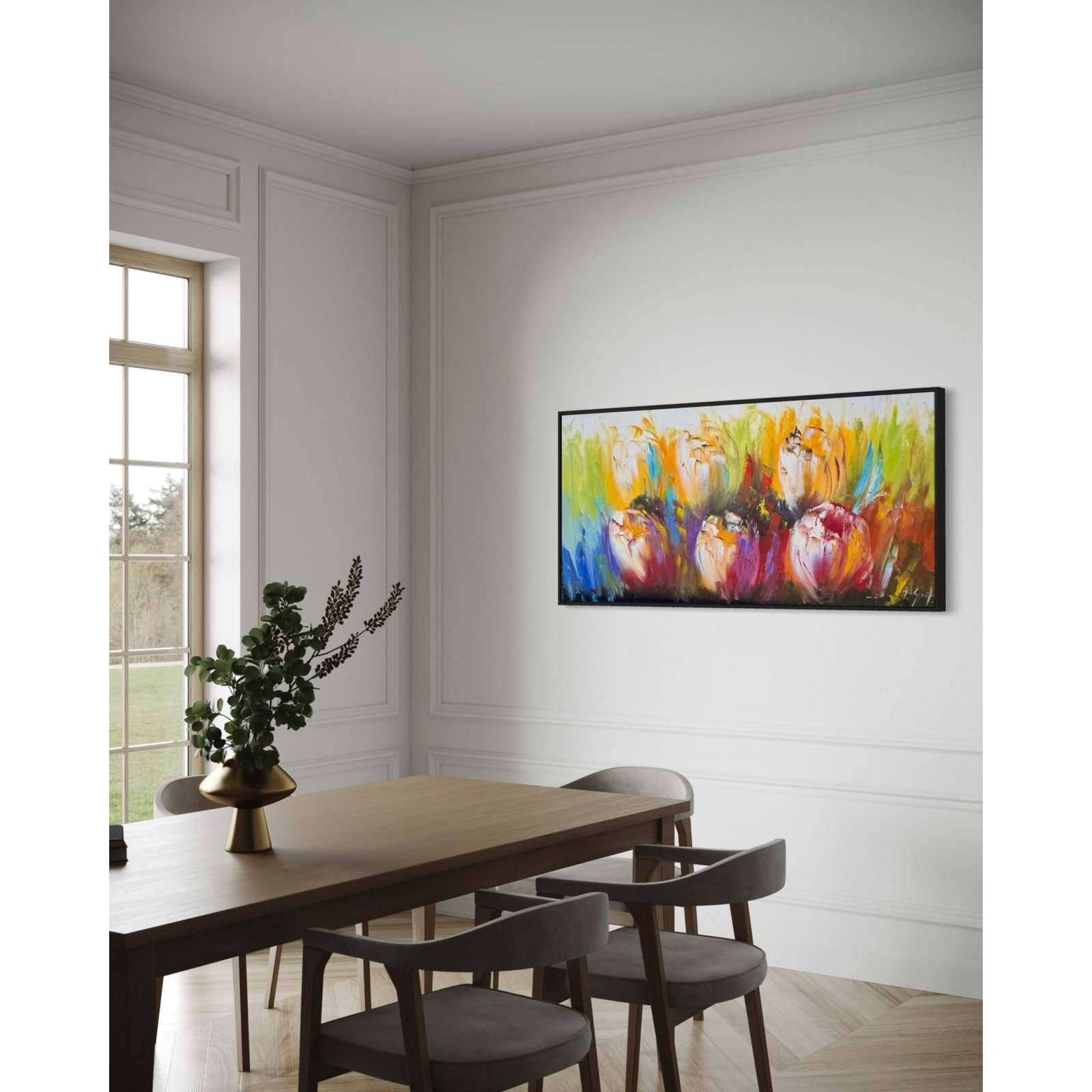 Bloemen Schilderij XIX