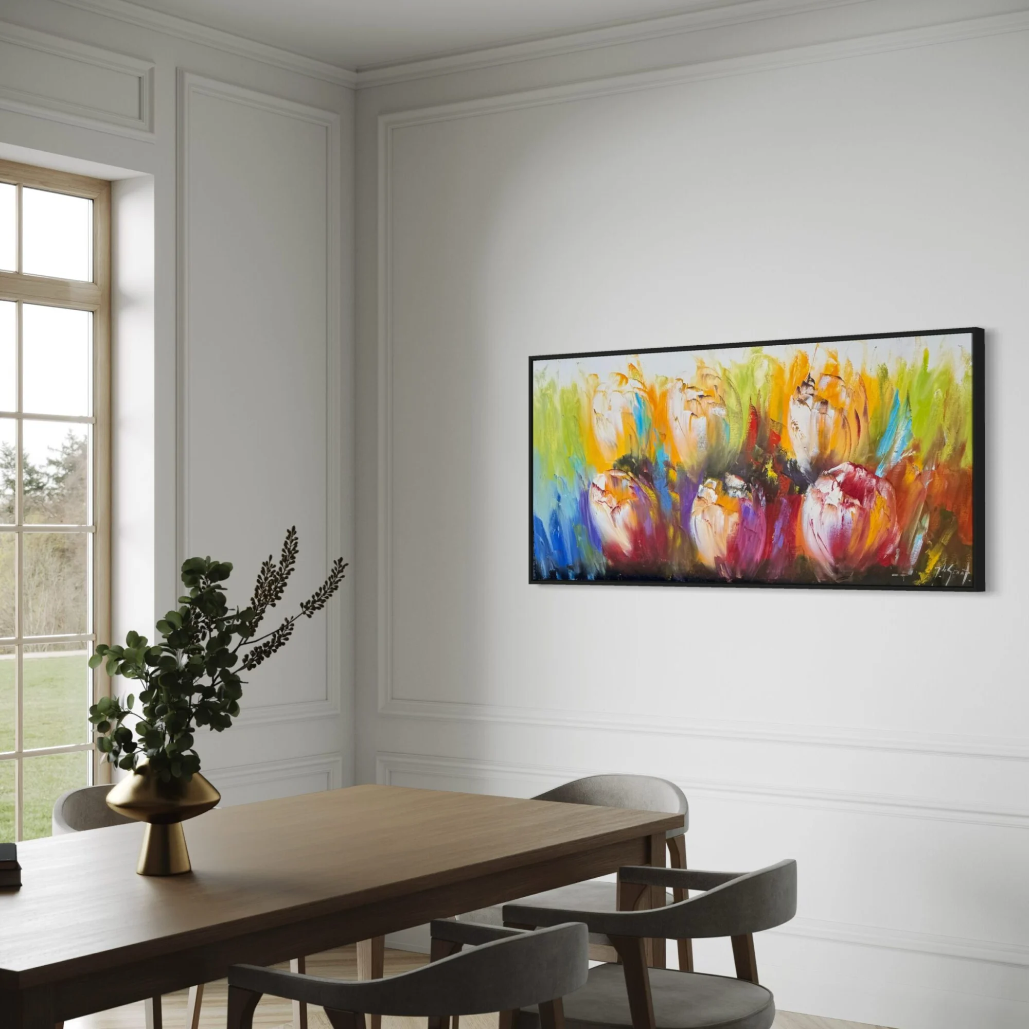 Bloemen Schilderij XIX