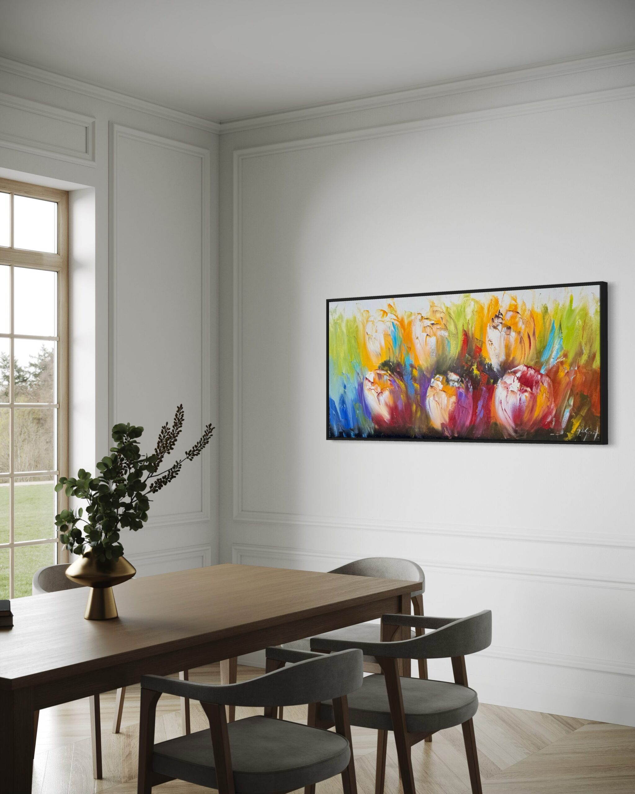 Bloemen Schilderij XIX