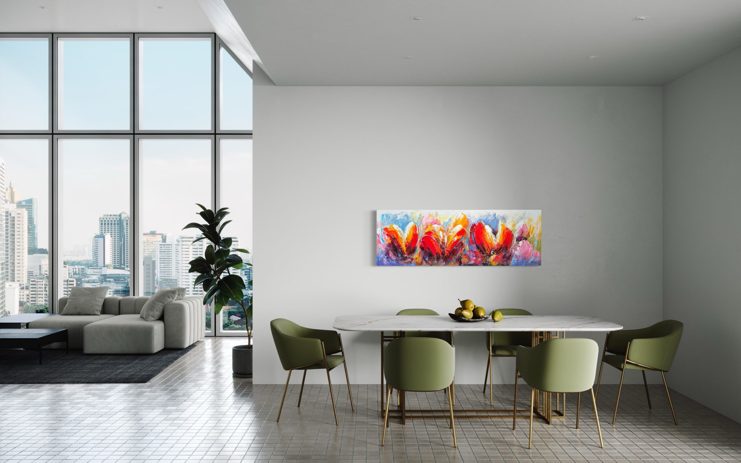 Bloemen Schilderij XX