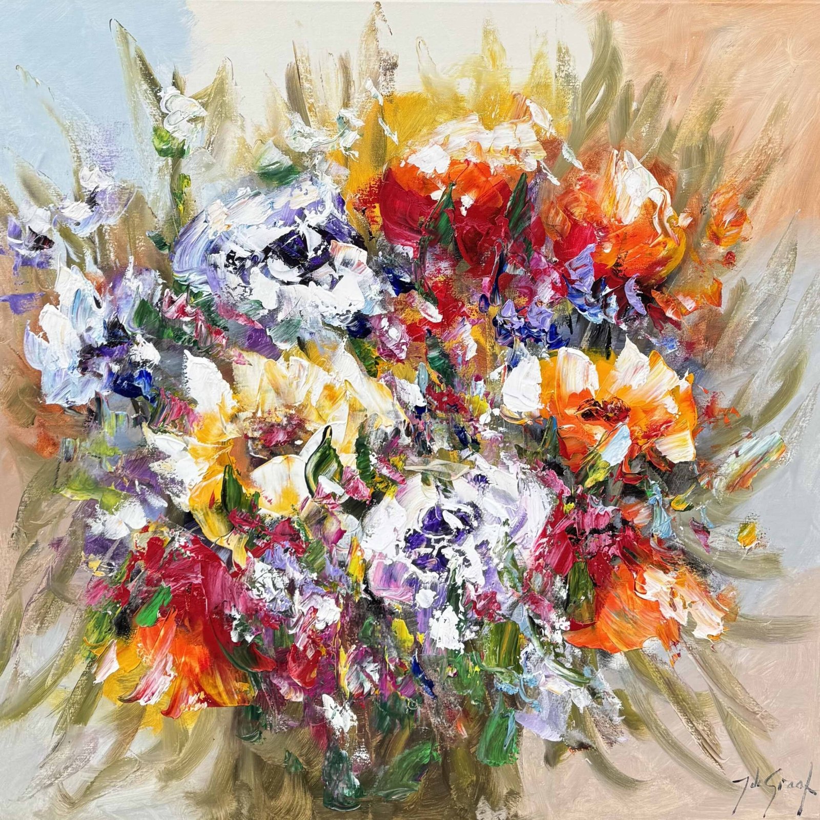 Bloemen Schilderij II