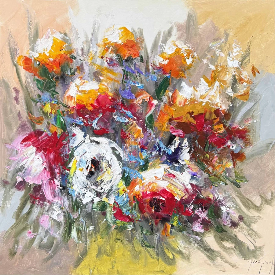 Bloemen Schilderij III