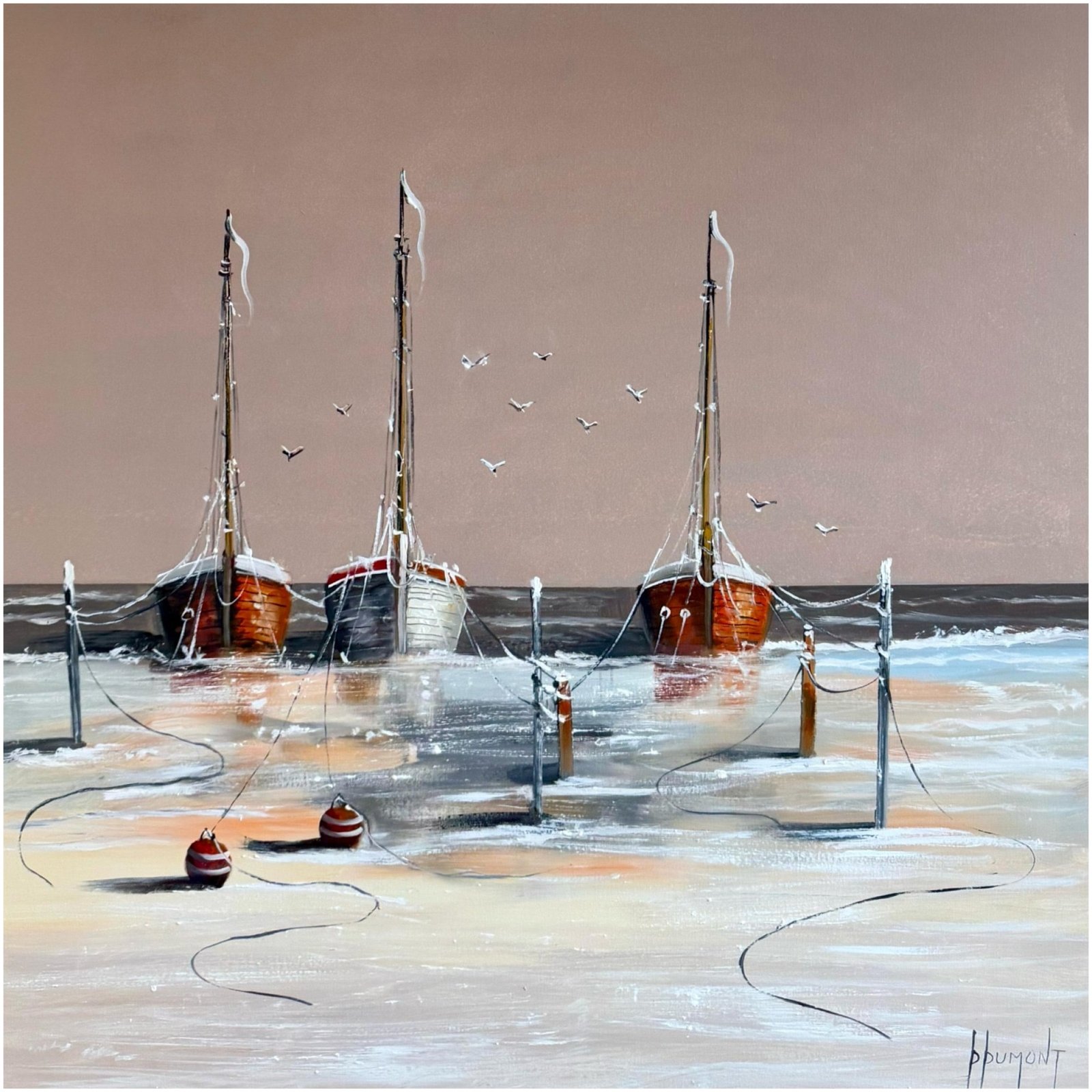 Zeegezicht Schilderij VII