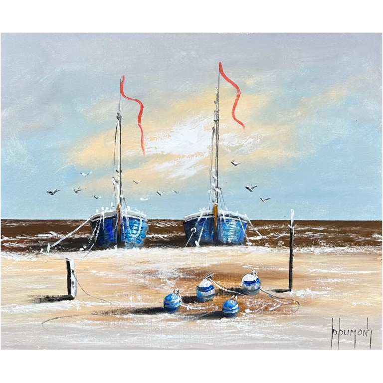 Zeegezicht Schilderij I