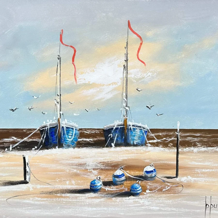 Zeegezicht Schilderij I