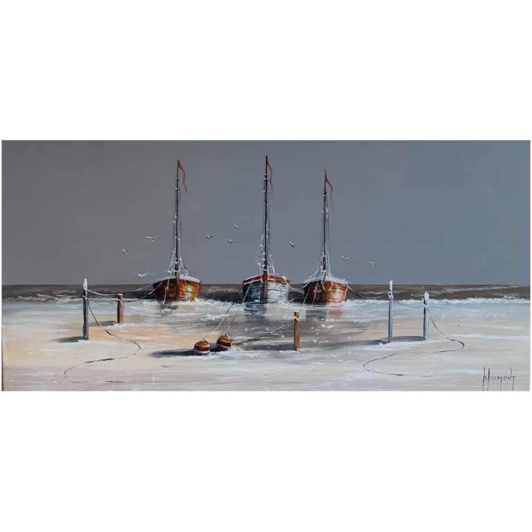 Zeegezicht Schilderij VIII