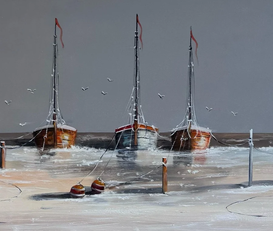 Zeegezicht Schilderij VIII