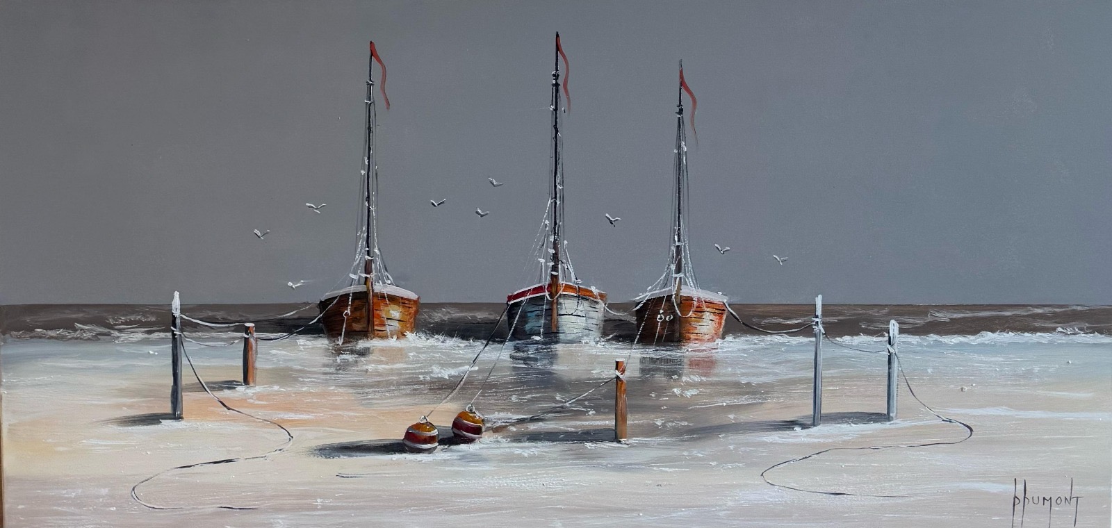 Zeegezicht Schilderij VIII