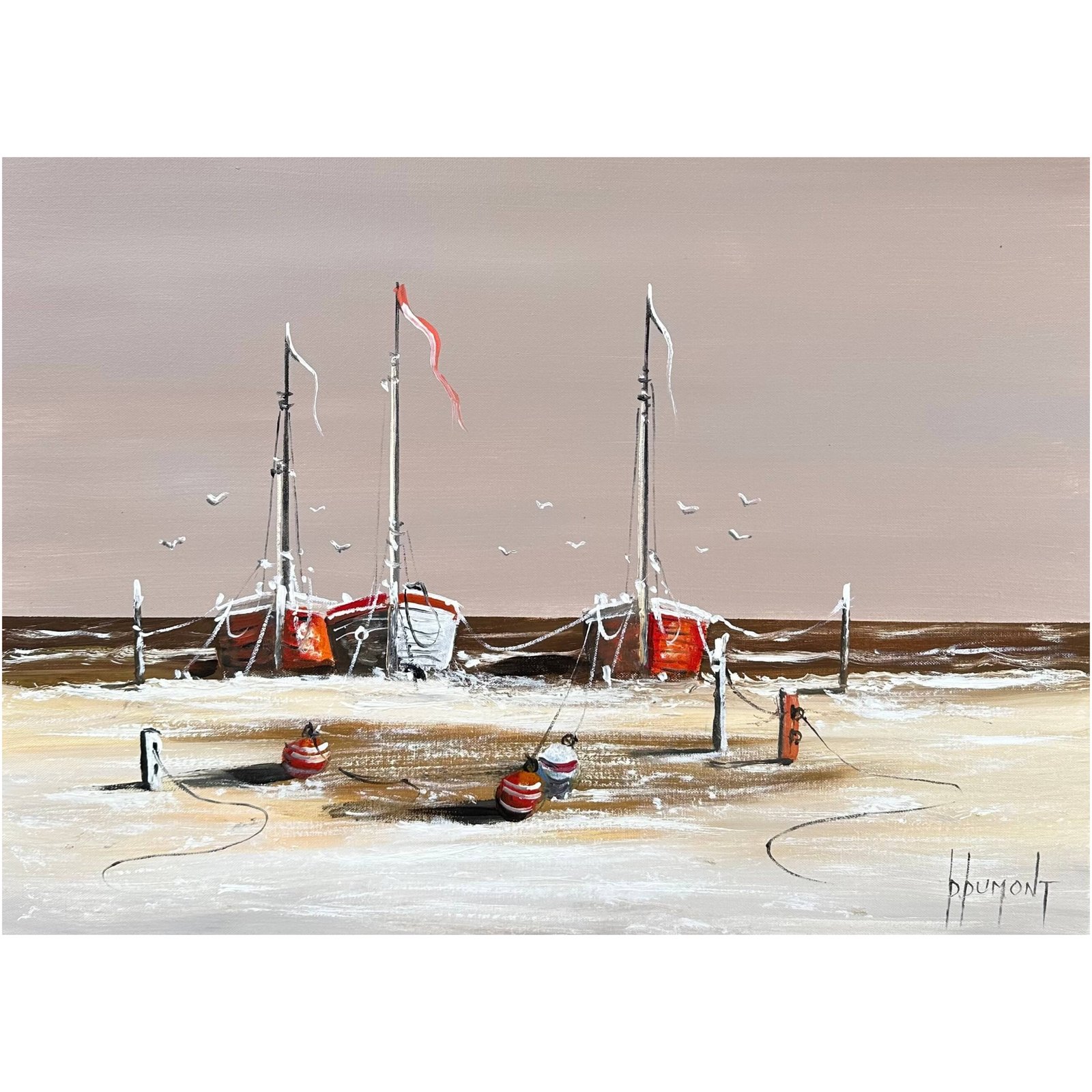 Zeegezicht Schilderij III