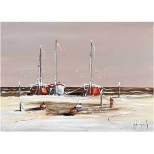 Zeegezicht Schilderij III