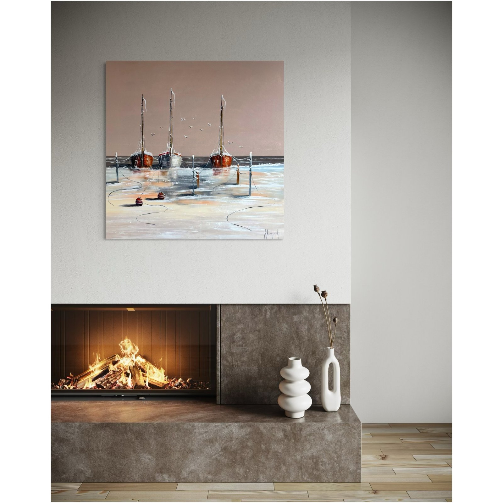 Zeegezicht Schilderij VII