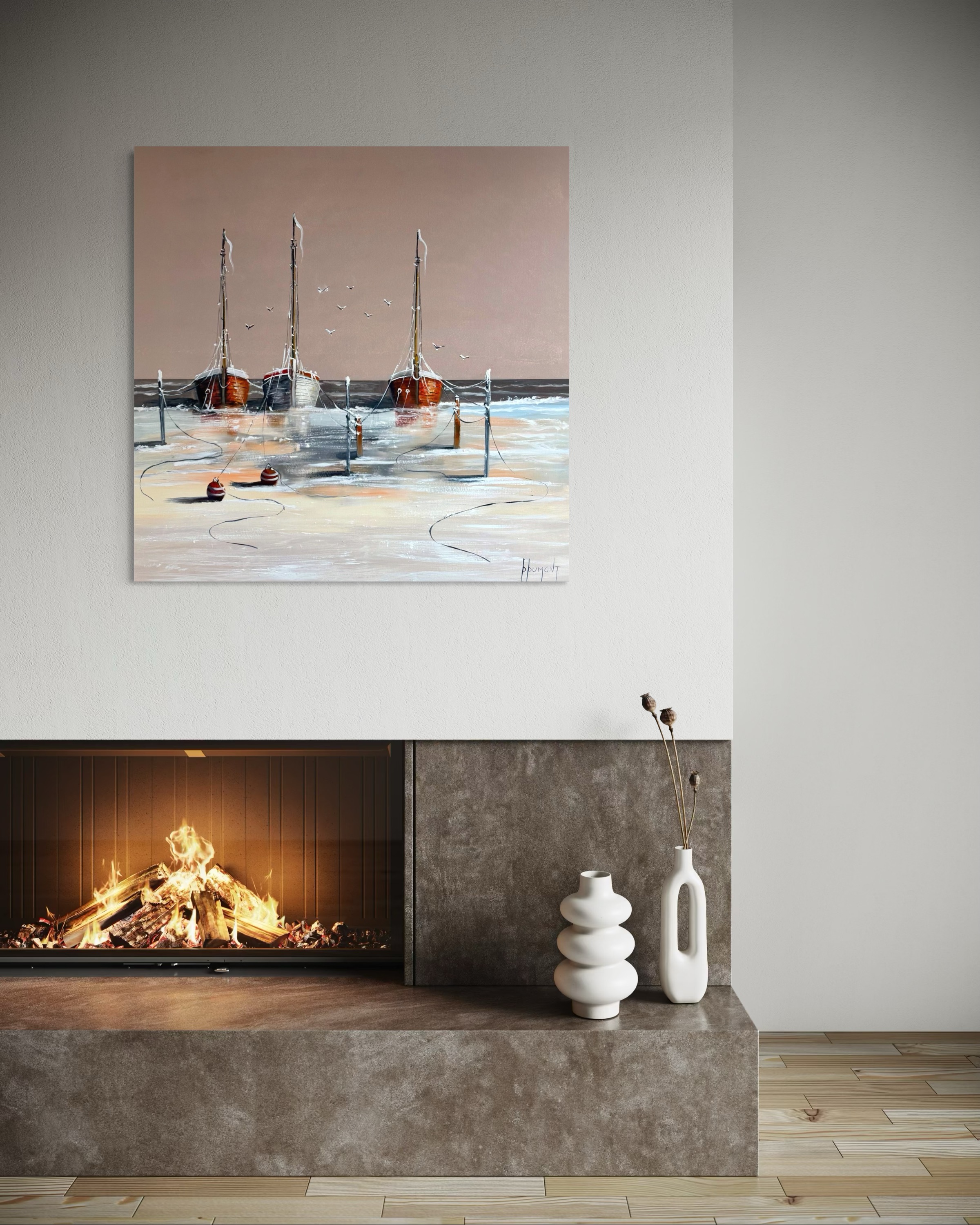 Zeegezicht Schilderij VII