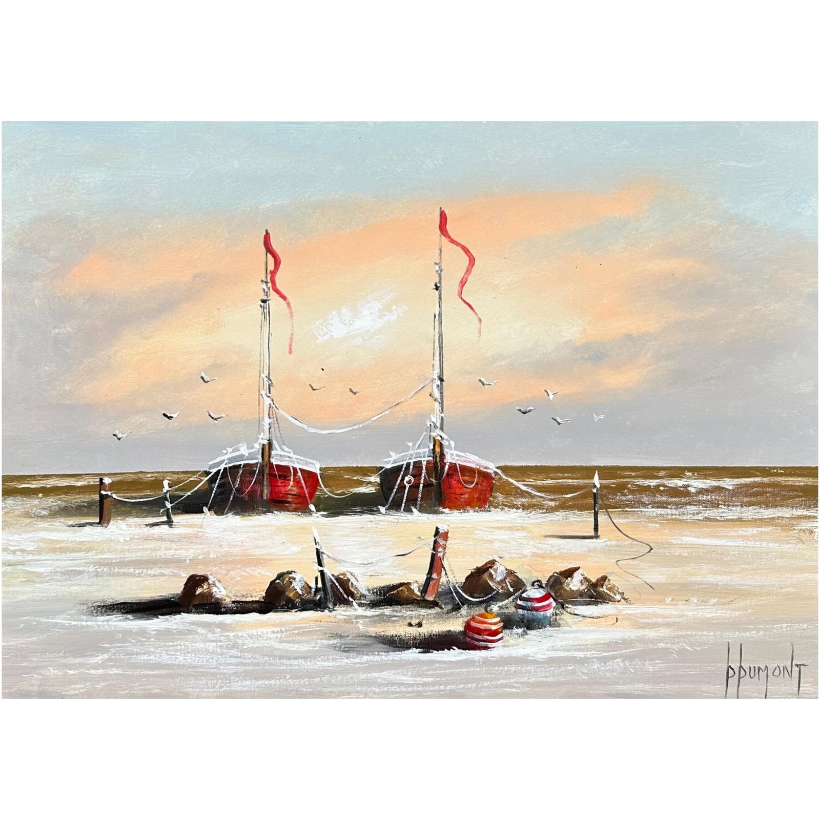 Zeegezicht Schilderij IV