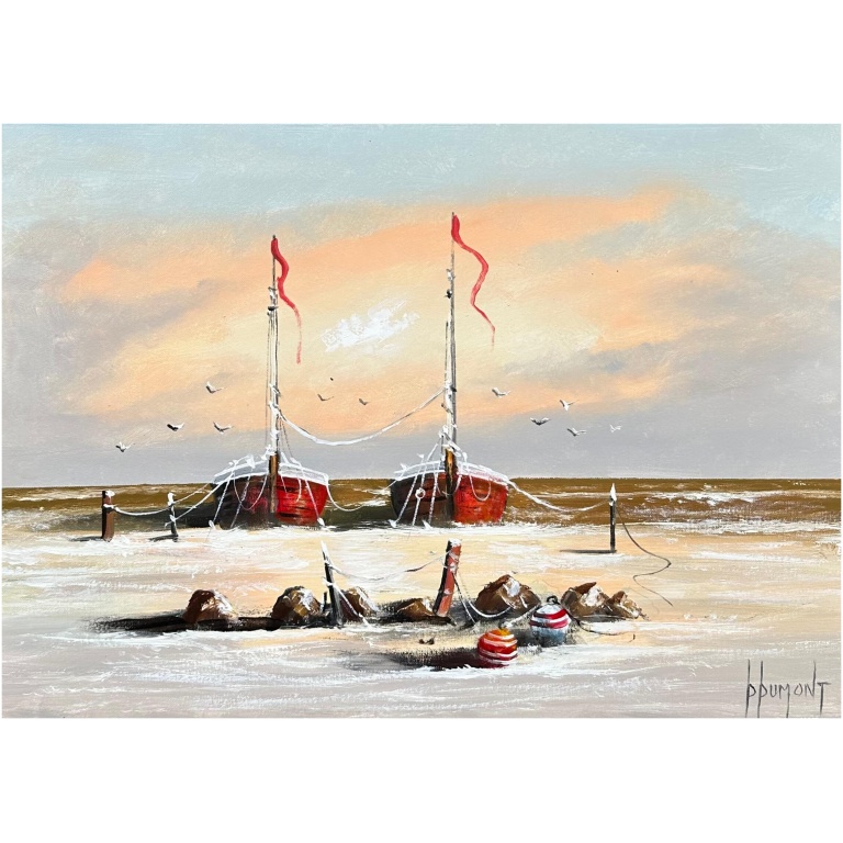 Zeegezicht Schilderij IV