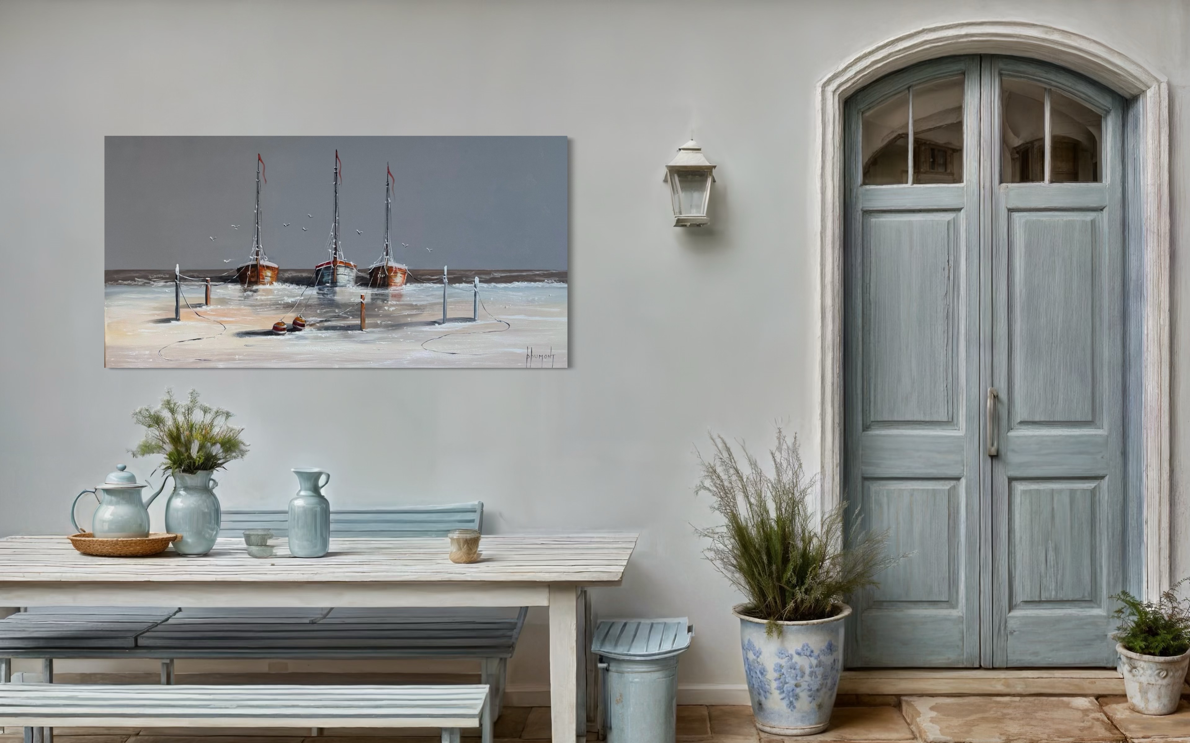 Zeegezicht Schilderij VIII