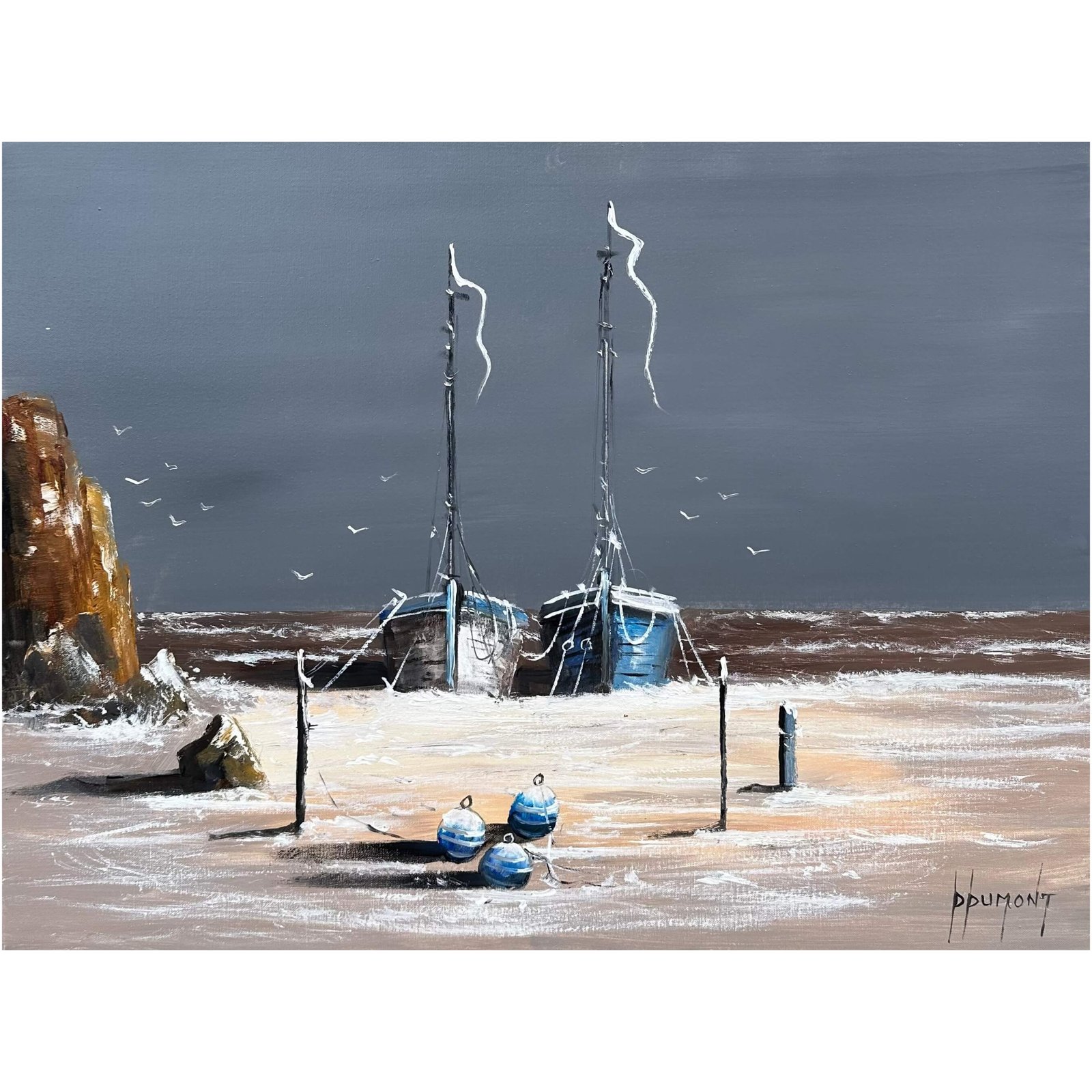 Zeegezicht Schilderij V