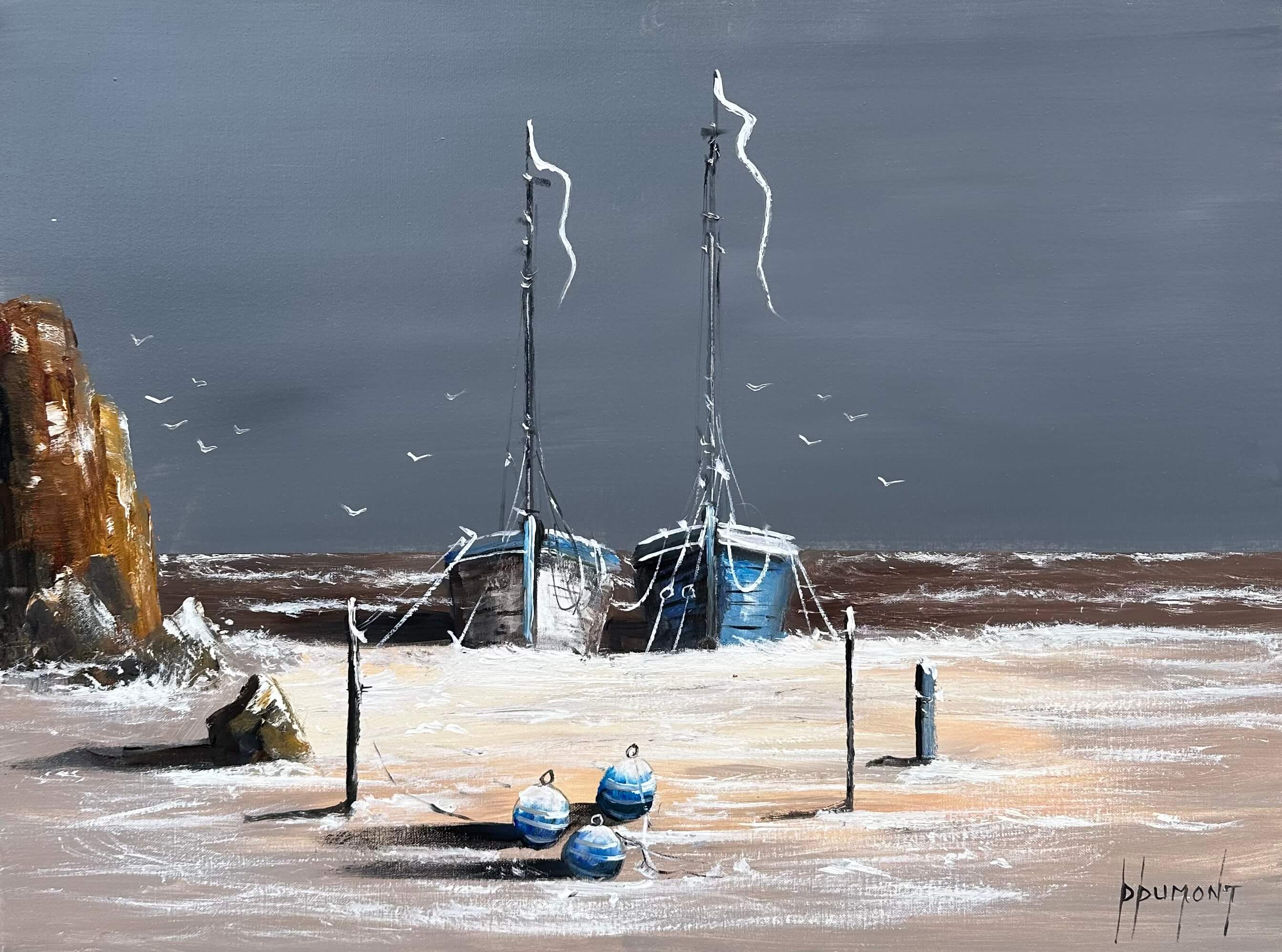 Zeegezicht Schilderij V