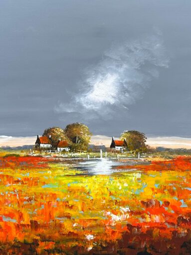 landschap schilderij van daniel dumont