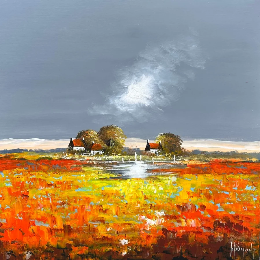 landschap schilderij van daniel dumont