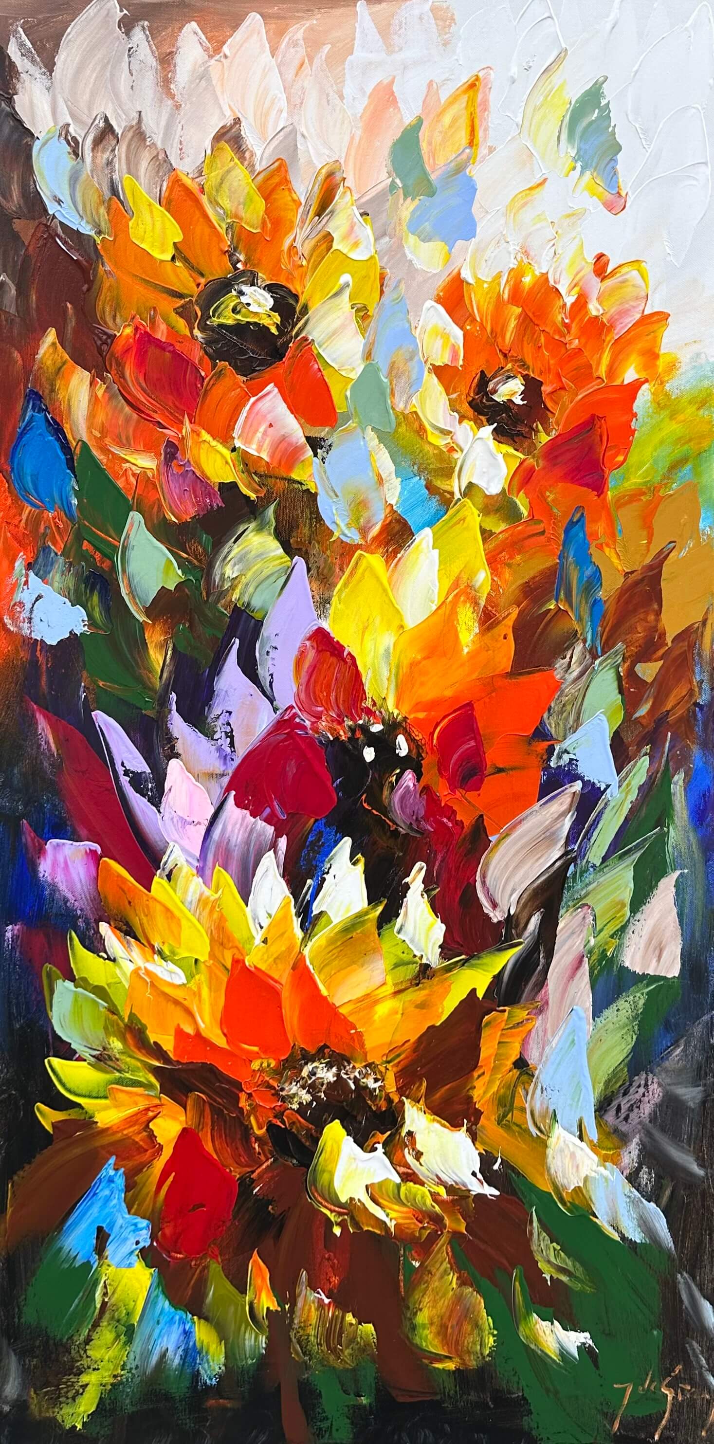 Bloemen Schilderij XXI