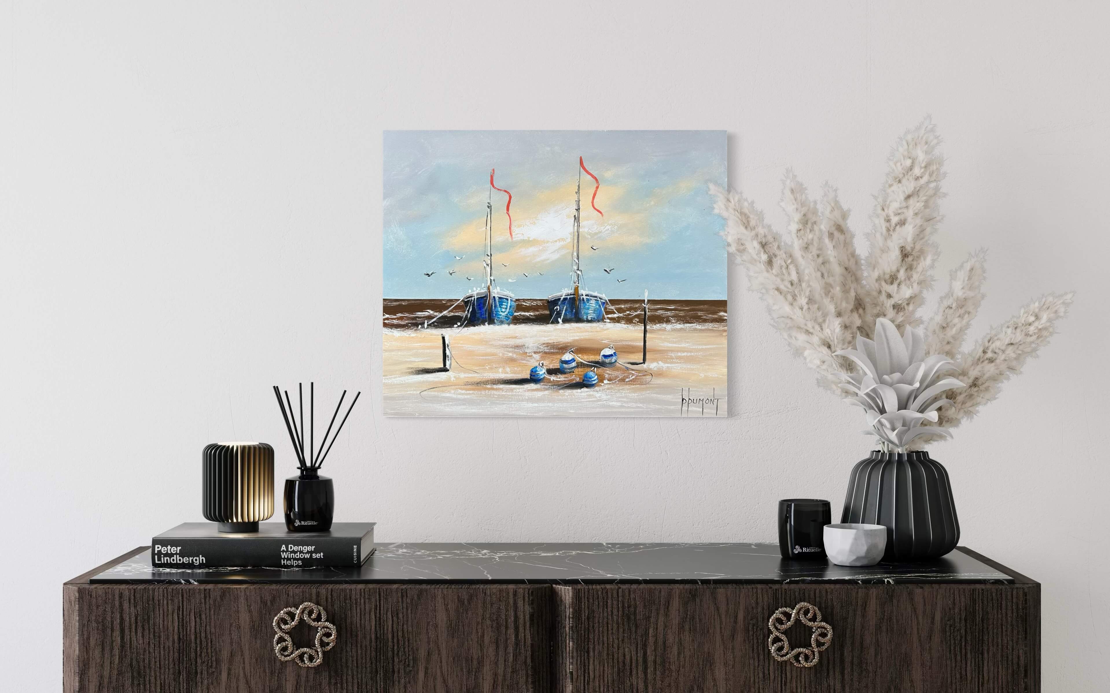 Zeegezicht Schilderij I