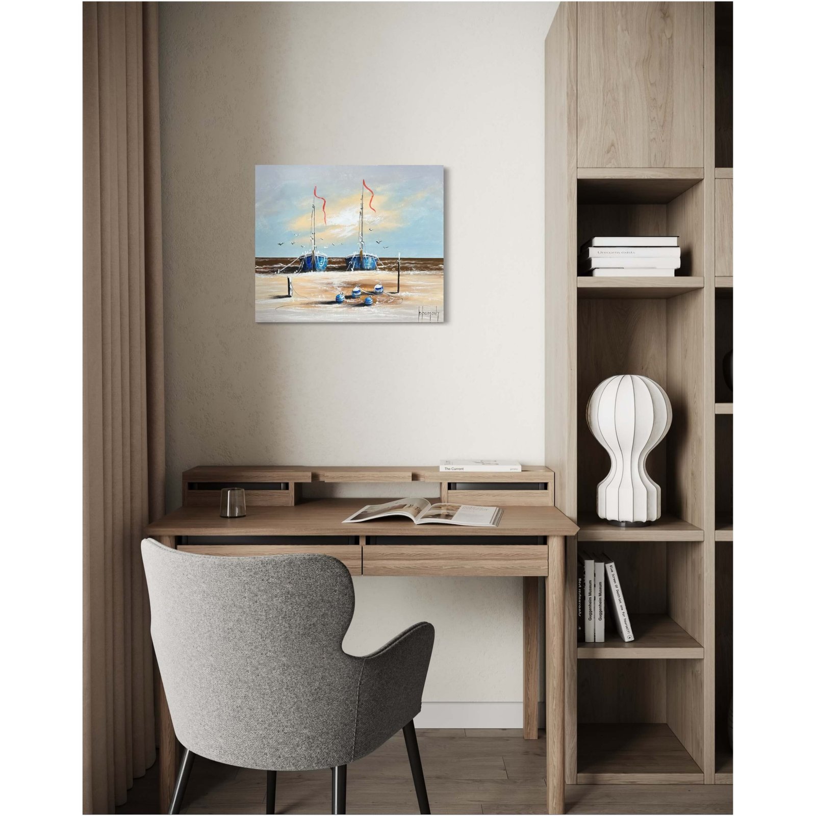 Zeegezicht Schilderij I