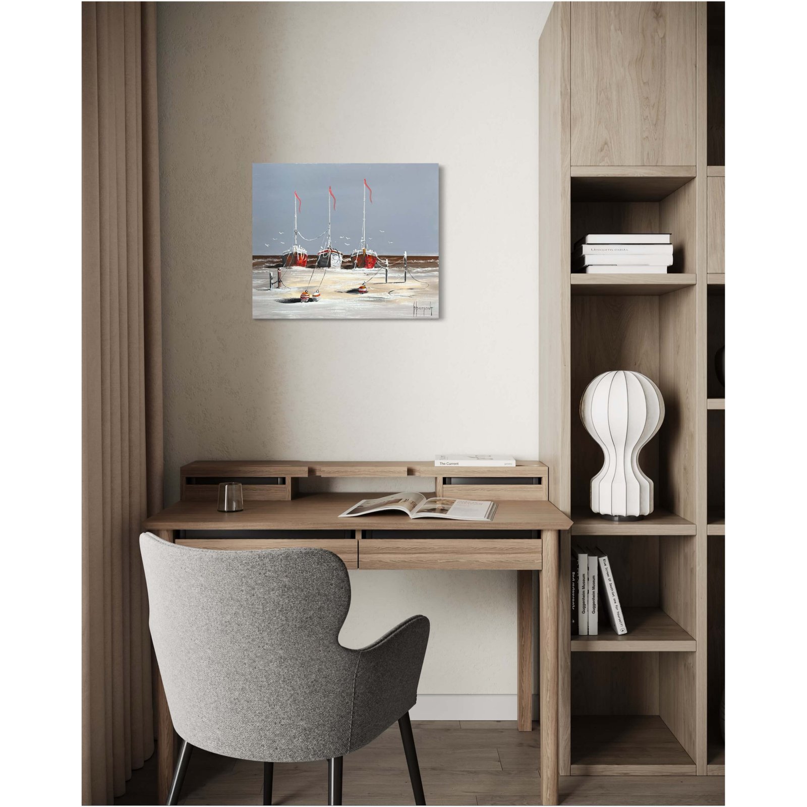 Zeegezicht Schilderij II