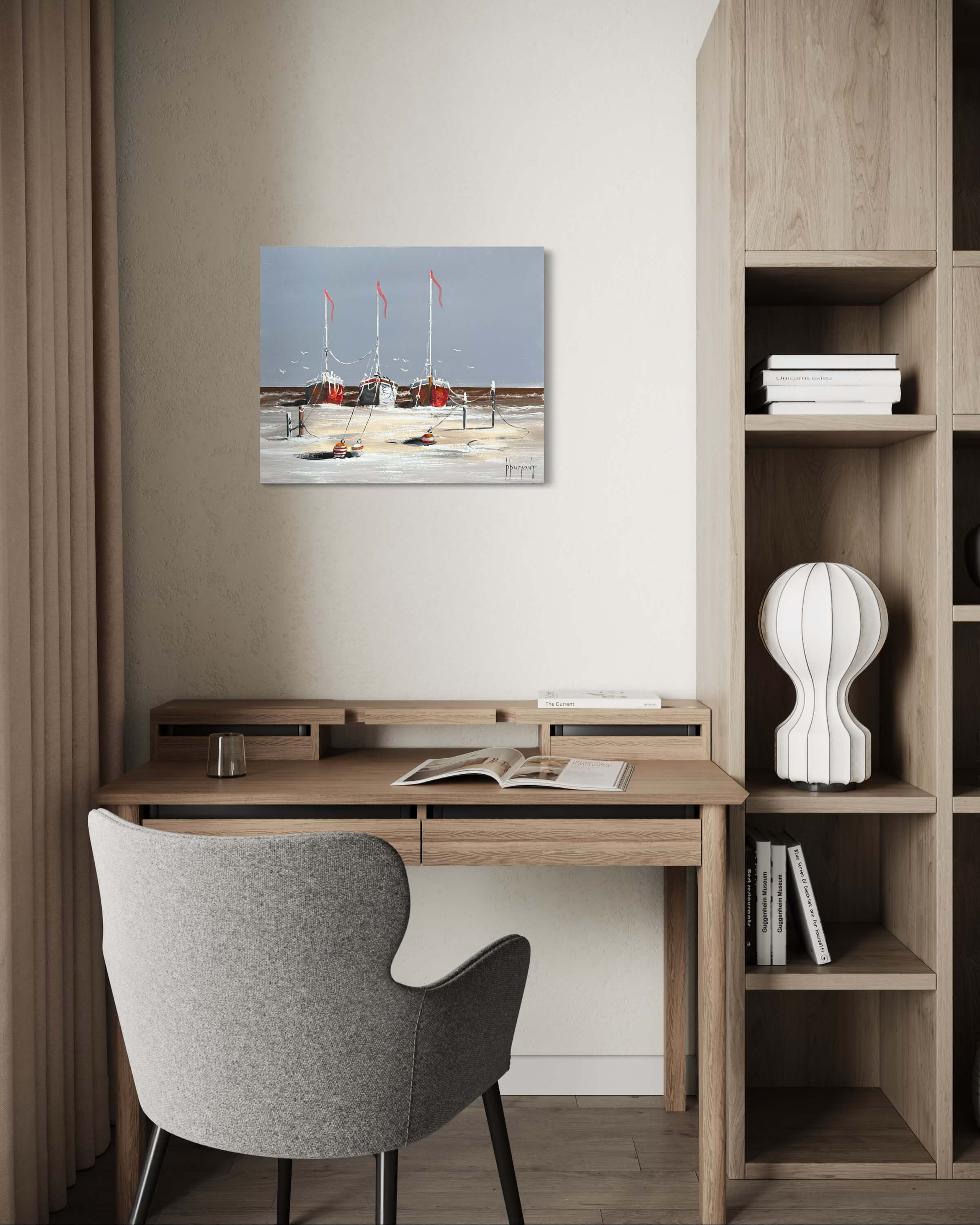 Zeegezicht Schilderij II