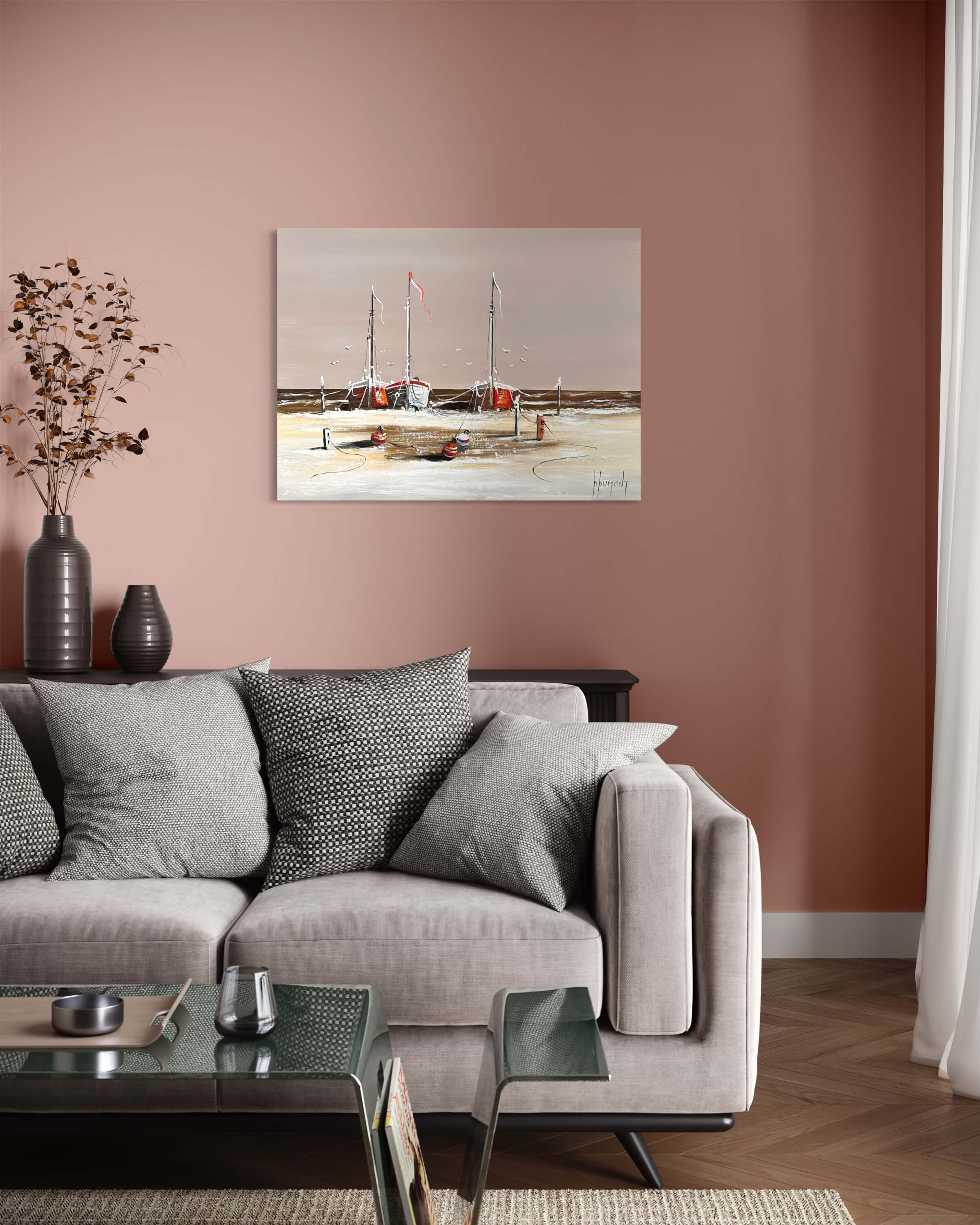 Zeegezicht Schilderij III