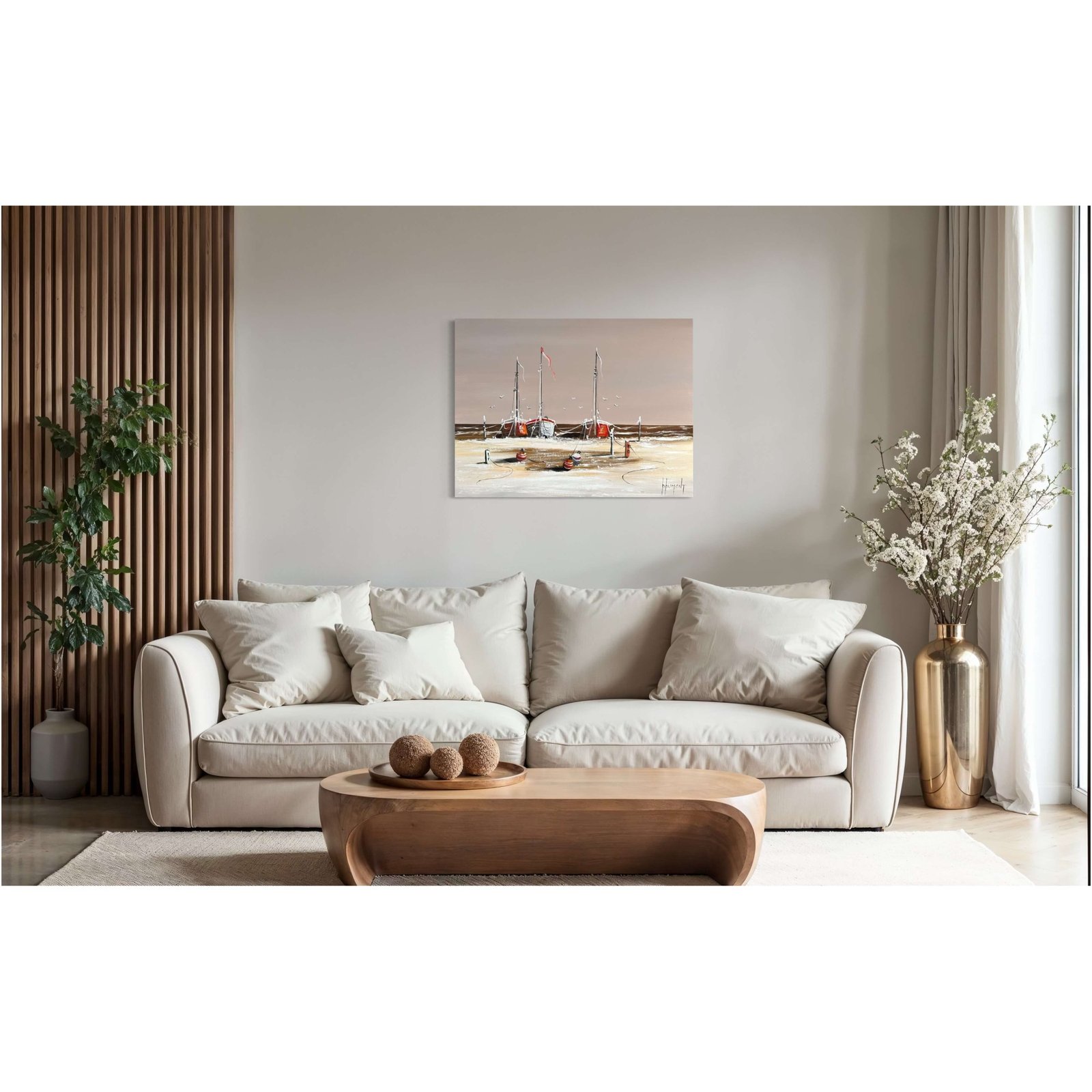 Zeegezicht Schilderij III