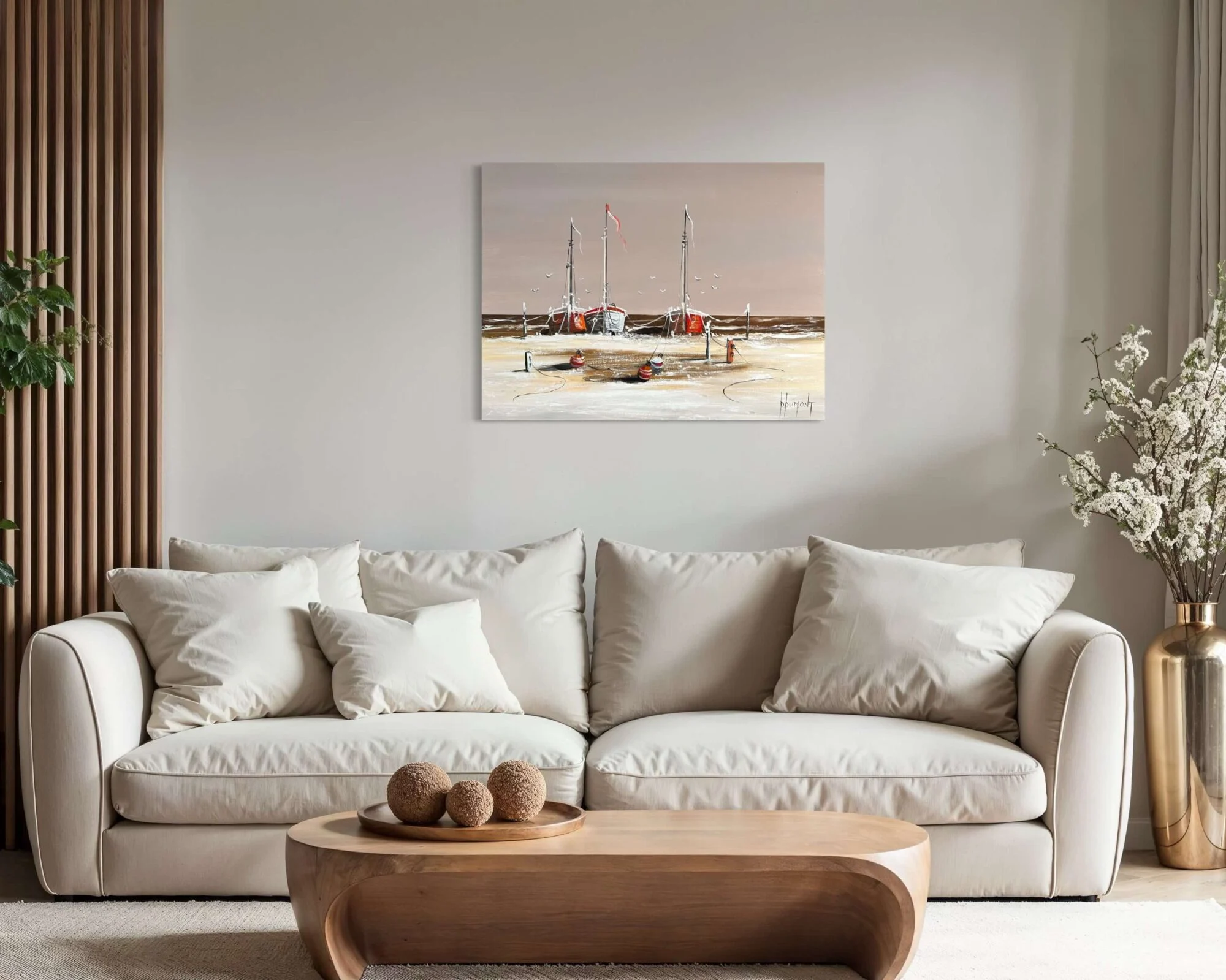 Zeegezicht Schilderij III