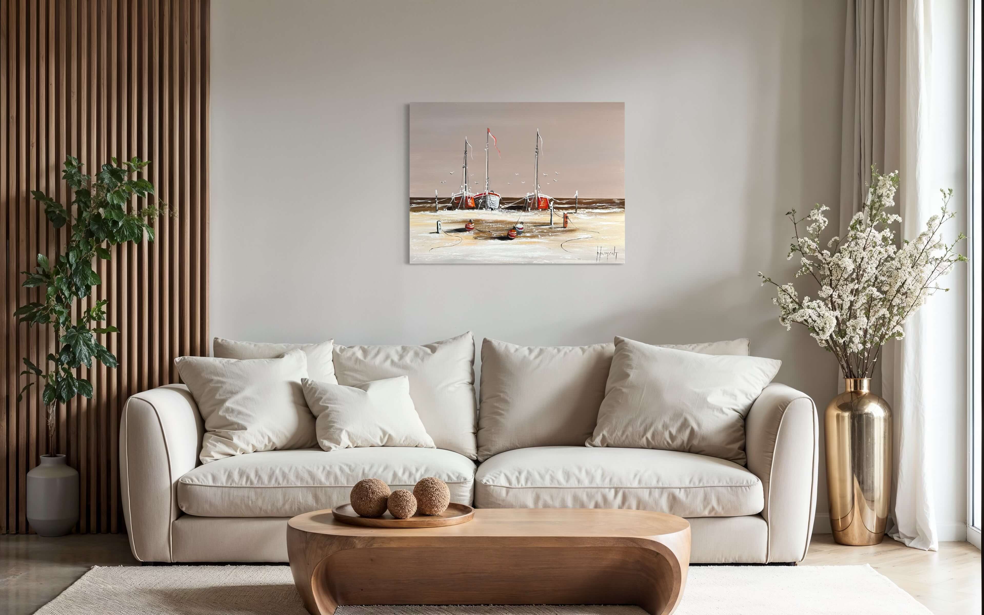 Zeegezicht Schilderij III