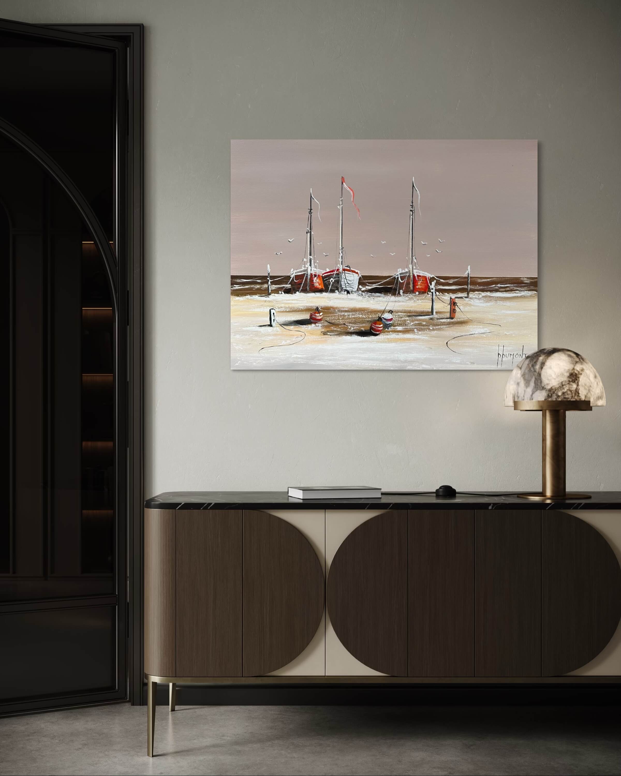 Zeegezicht Schilderij III