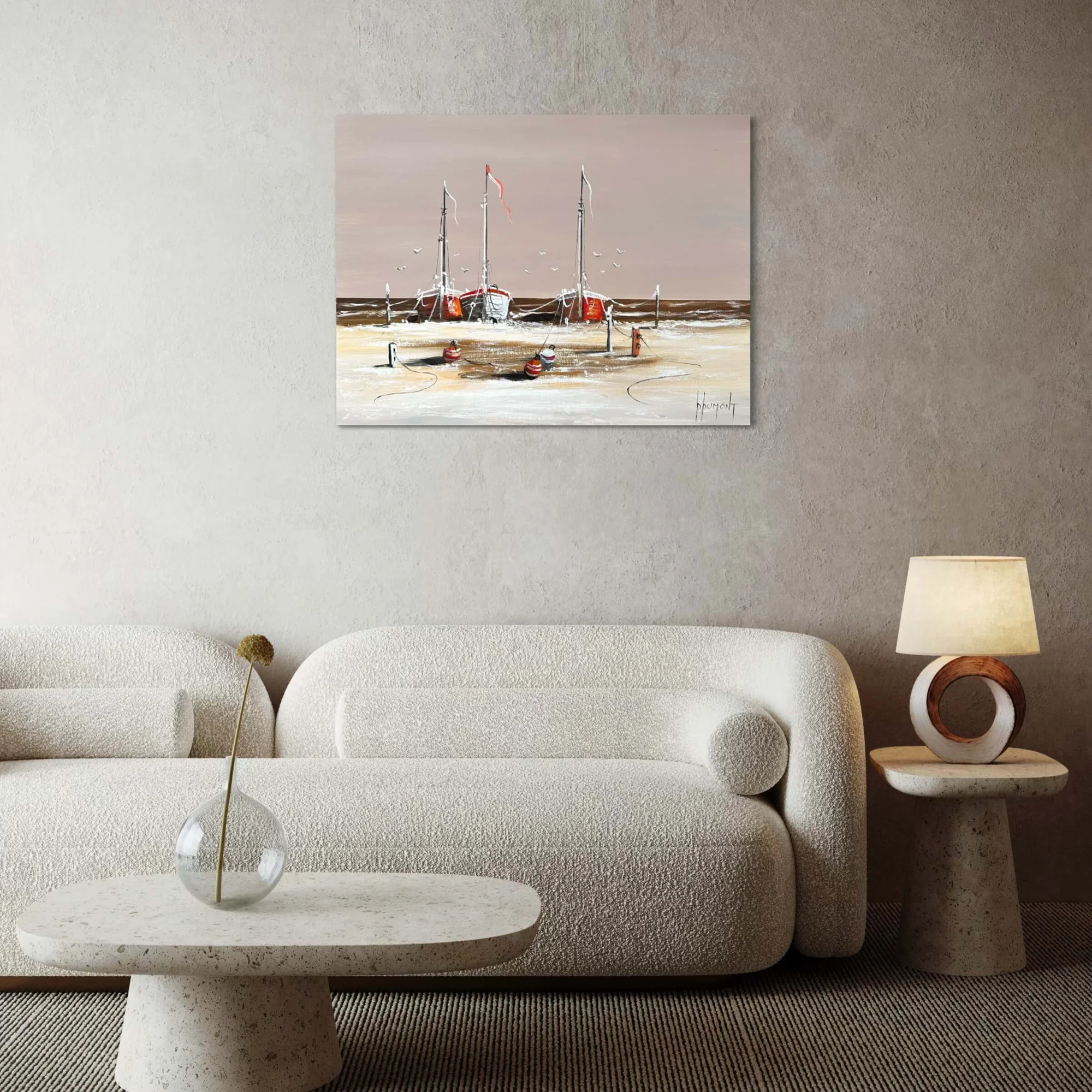 Zeegezicht Schilderij III