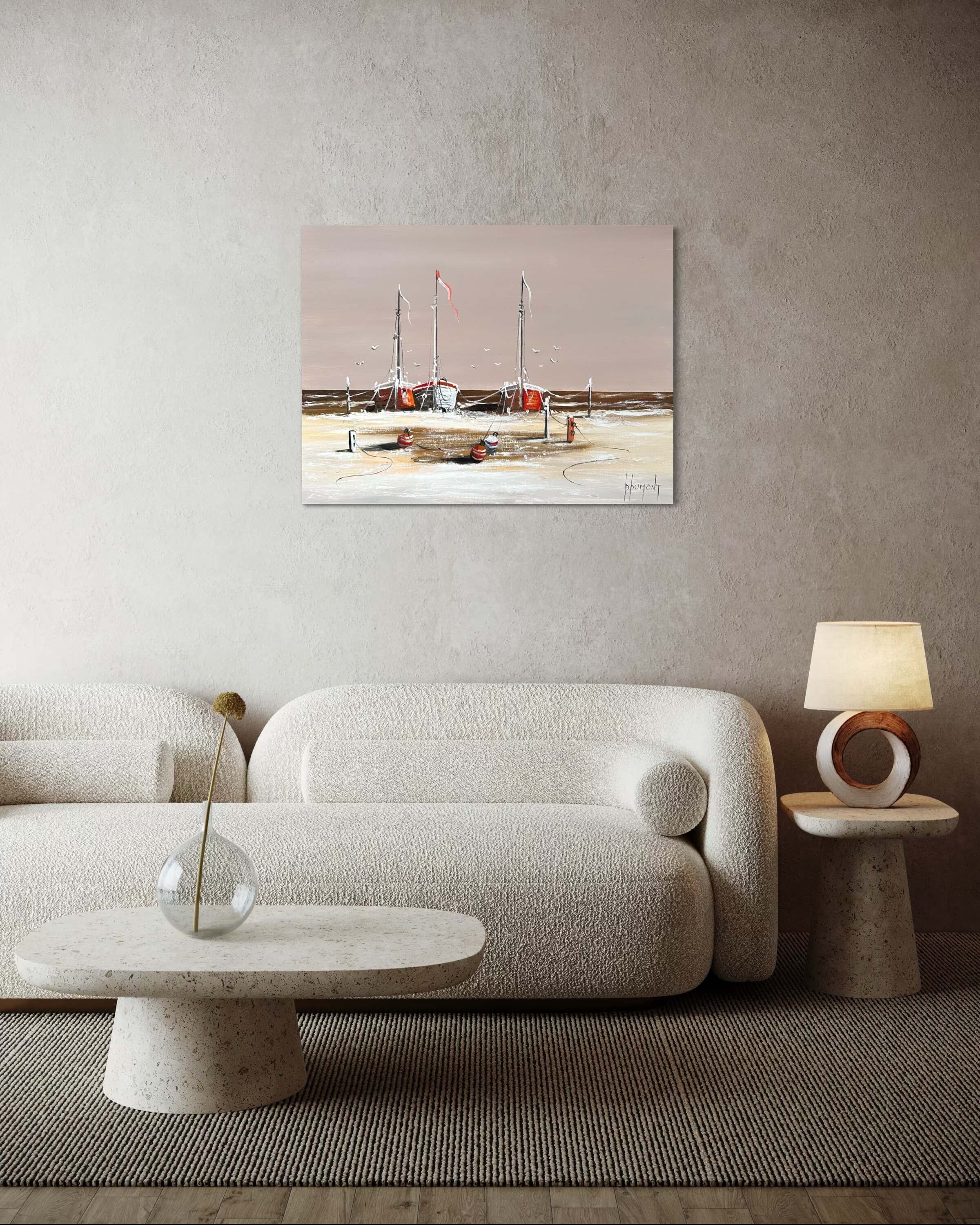 Zeegezicht Schilderij III