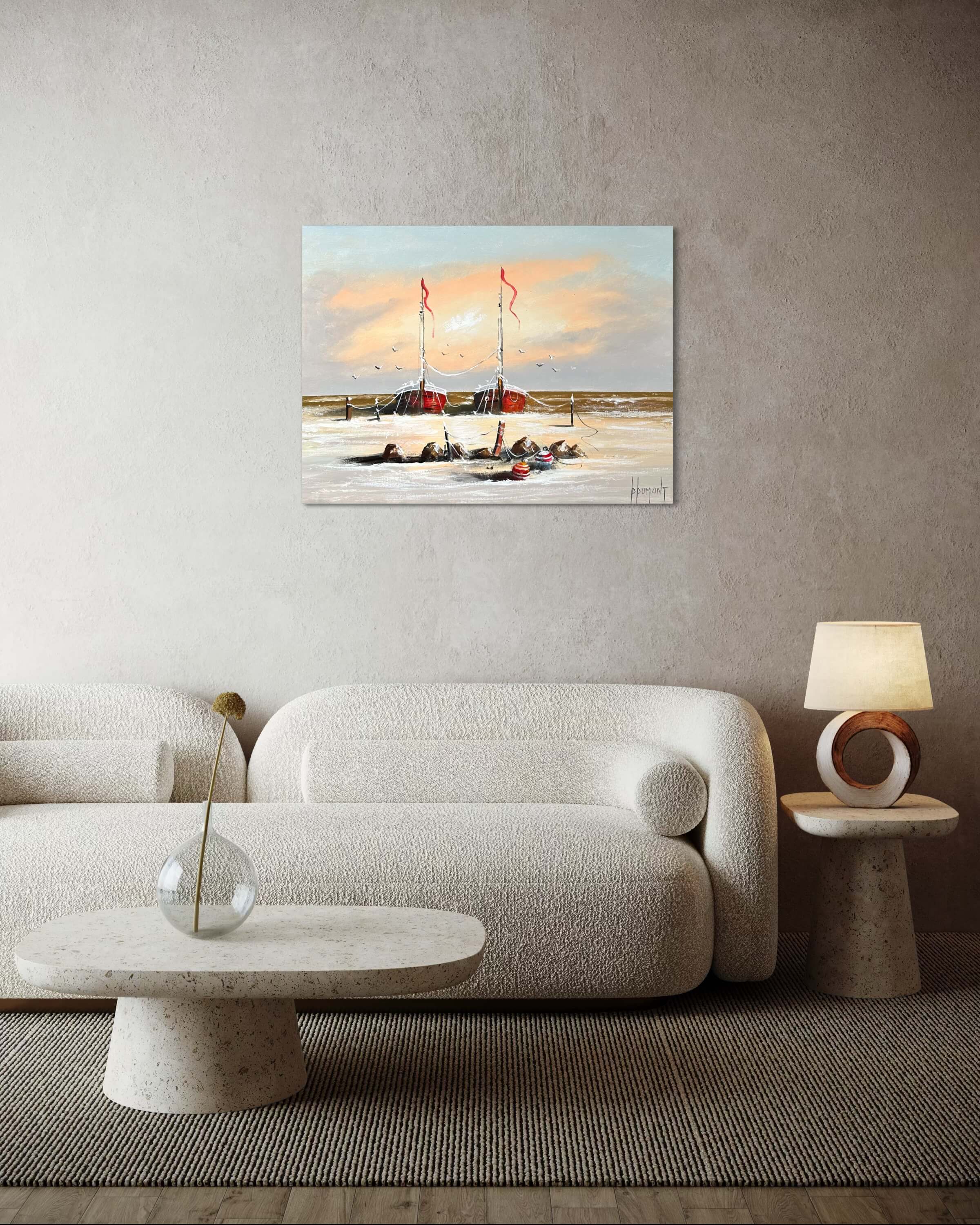 Zeegezicht Schilderij IV