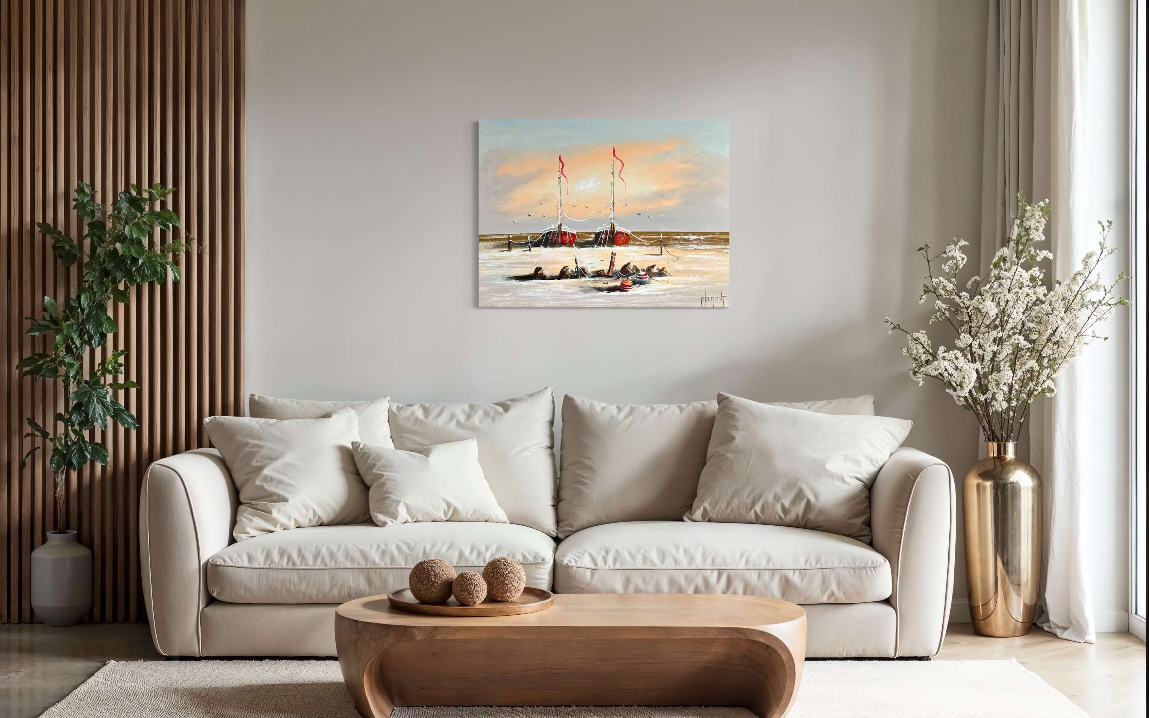 Zeegezicht Schilderij IV