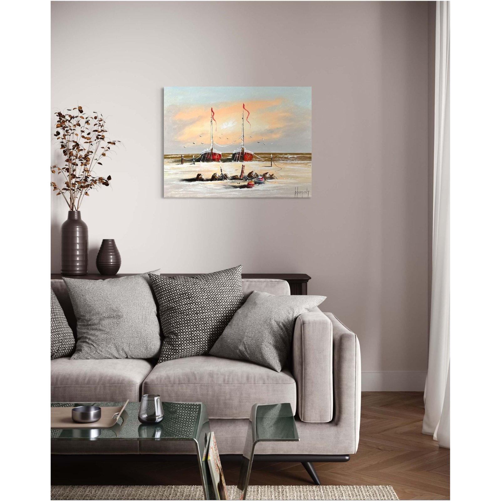 Zeegezicht Schilderij IV