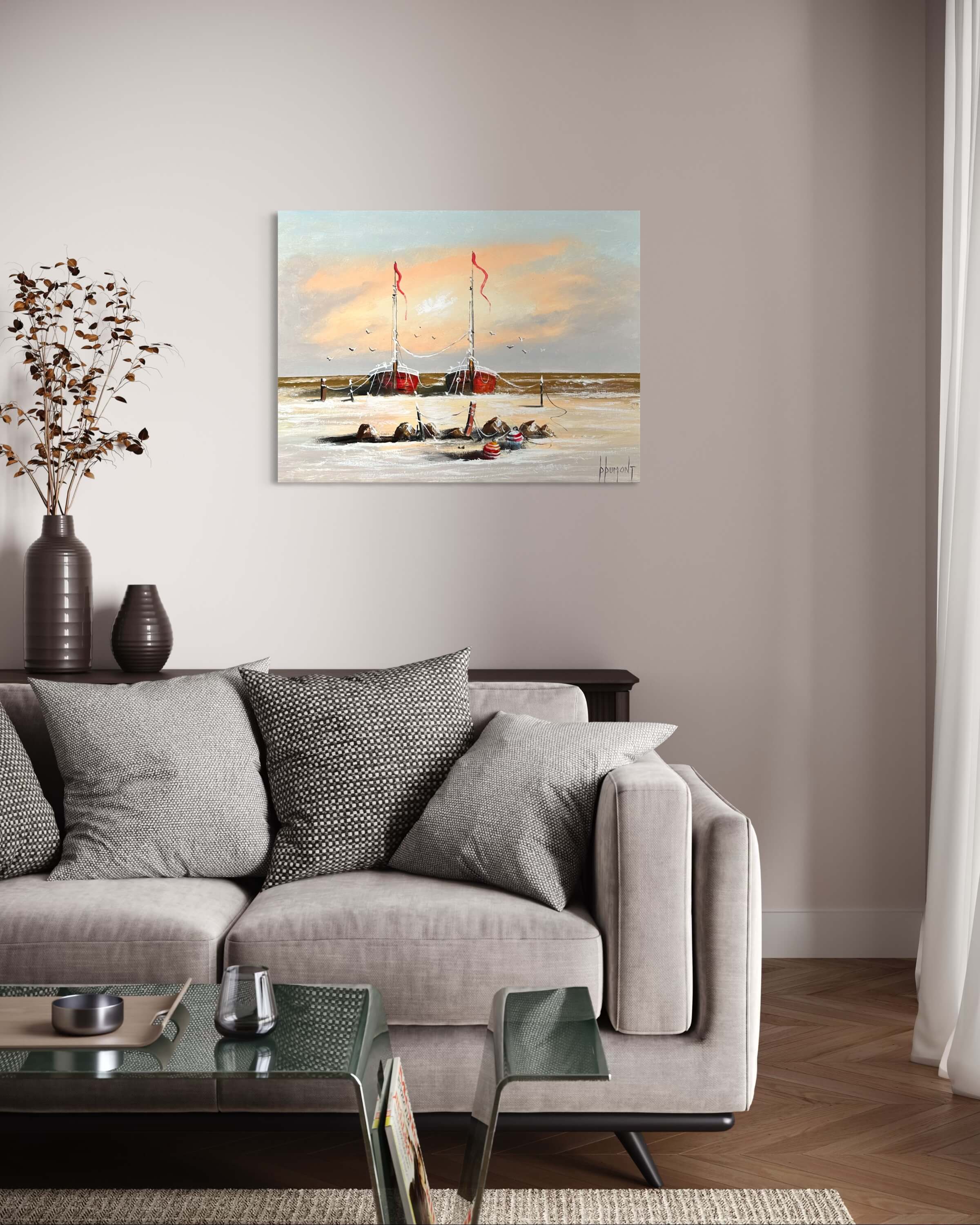 Zeegezicht Schilderij IV