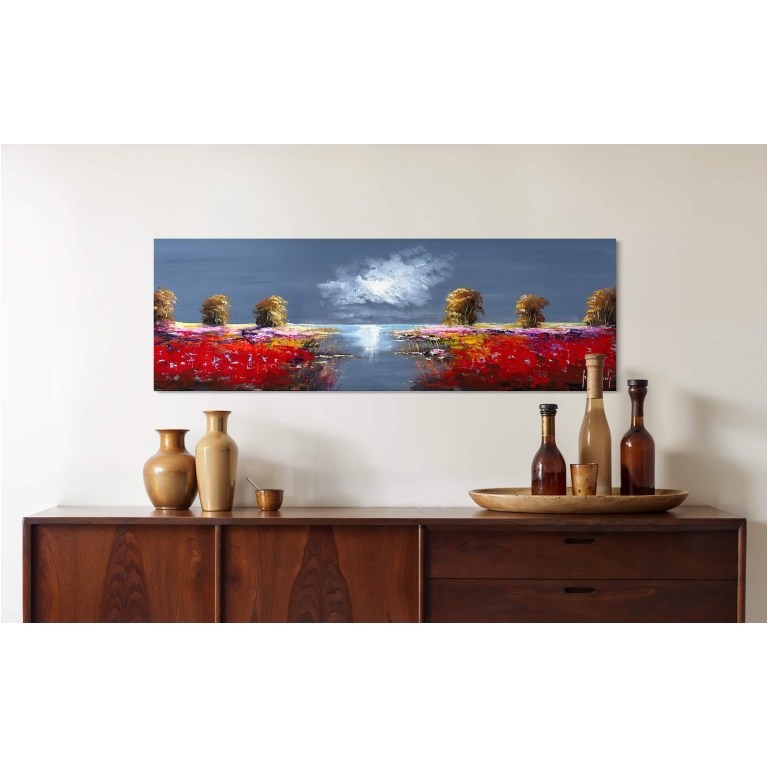 landschap schilderij van daniel dumont