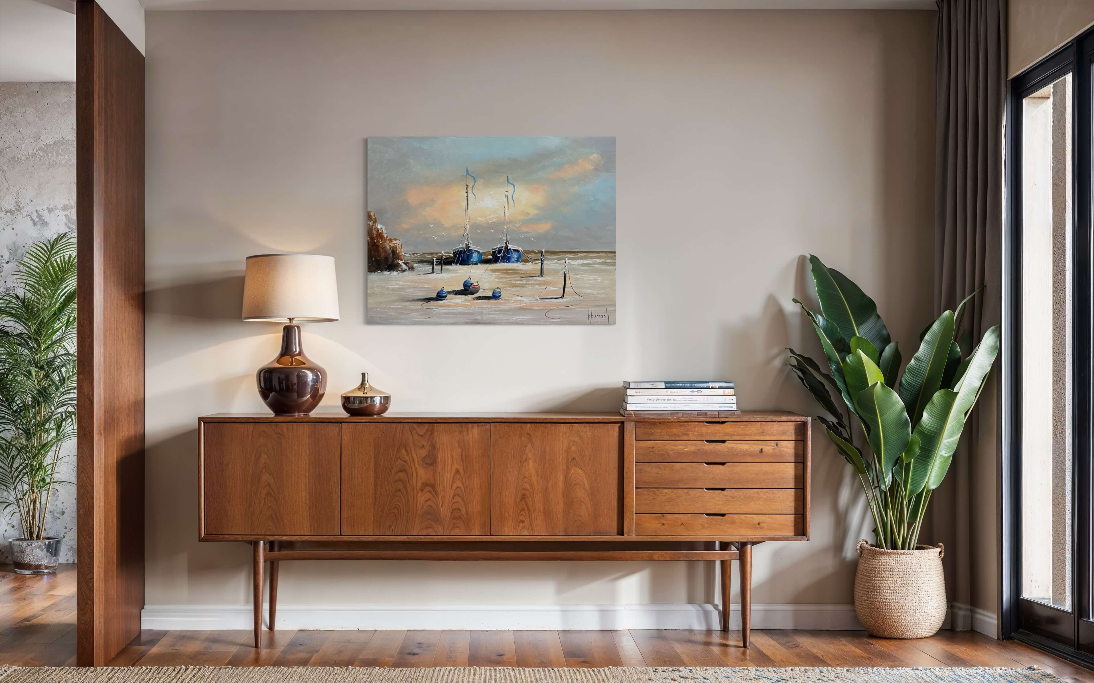 Zeegezicht Schilderij VI